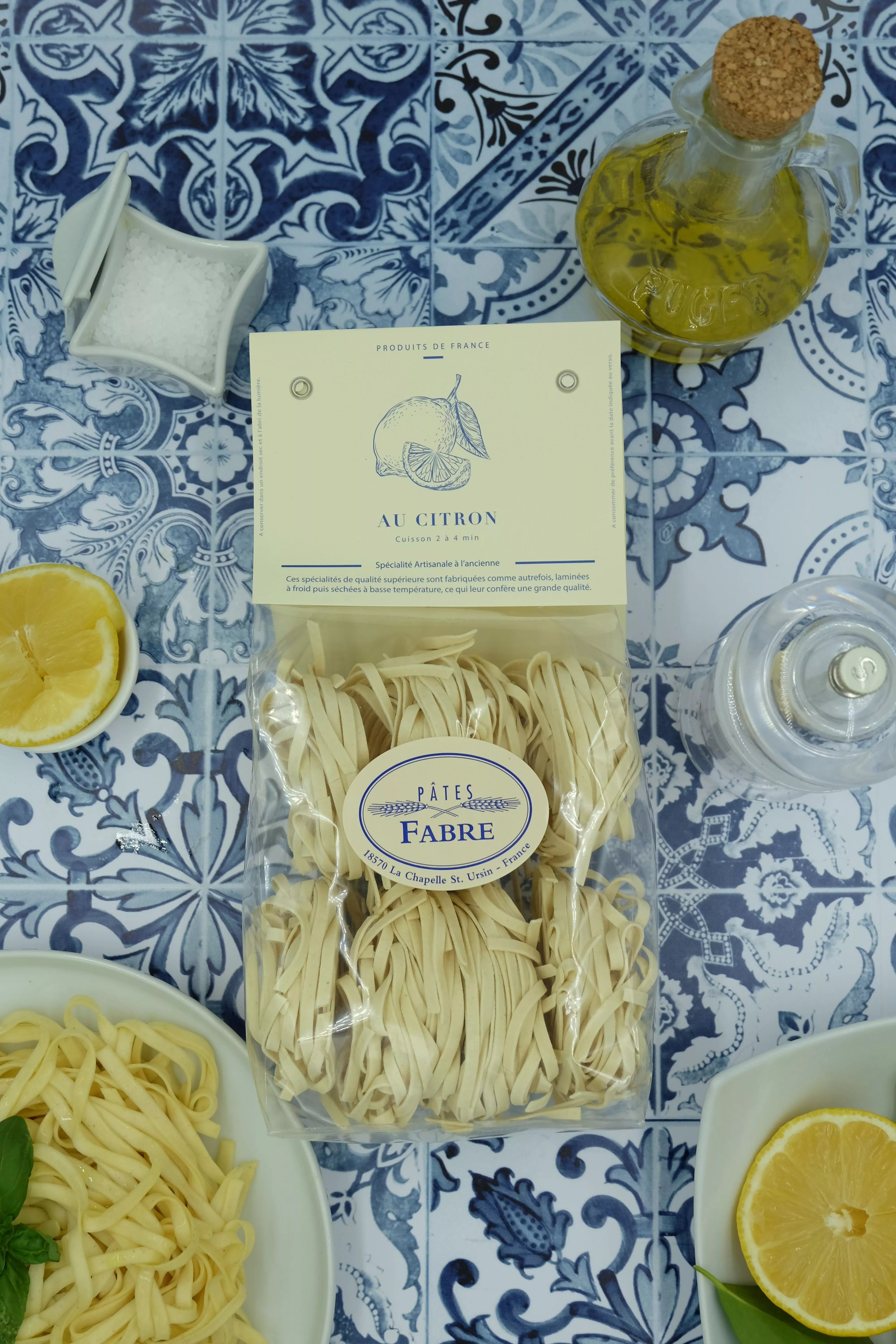 Tagliatelles au citron