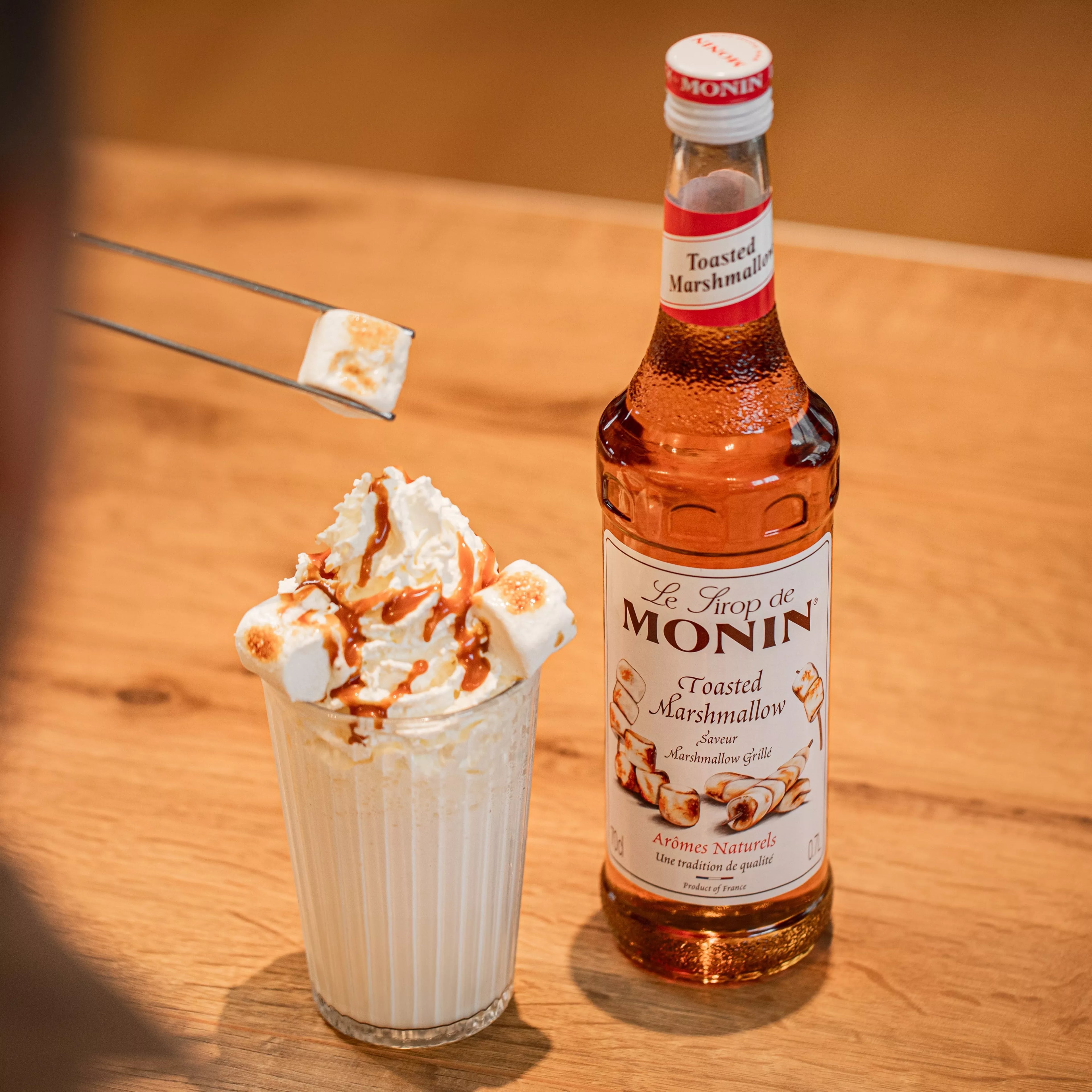 Sirop saveur marshmallow grillé