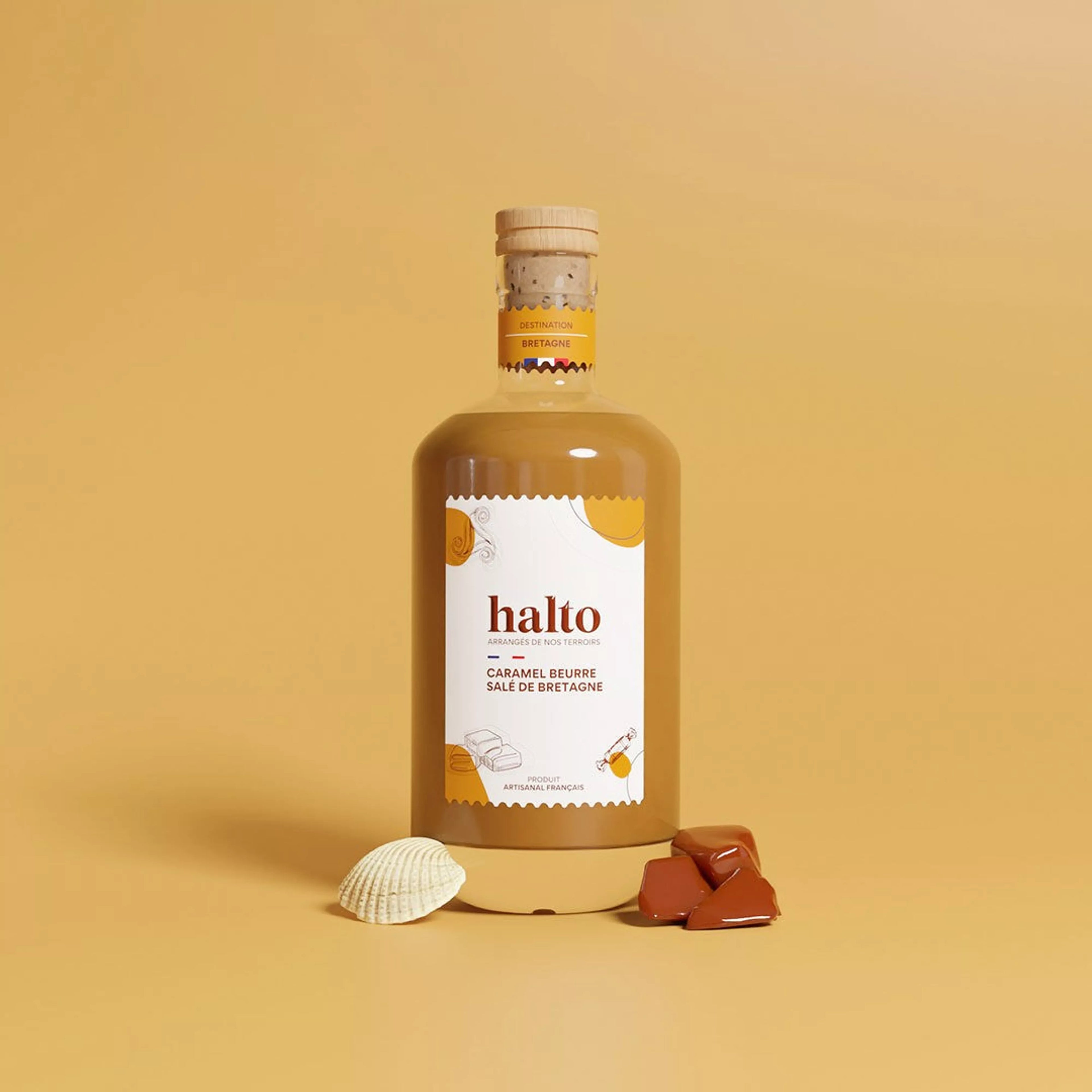 Rhum arrangé au caramel au beurre salé