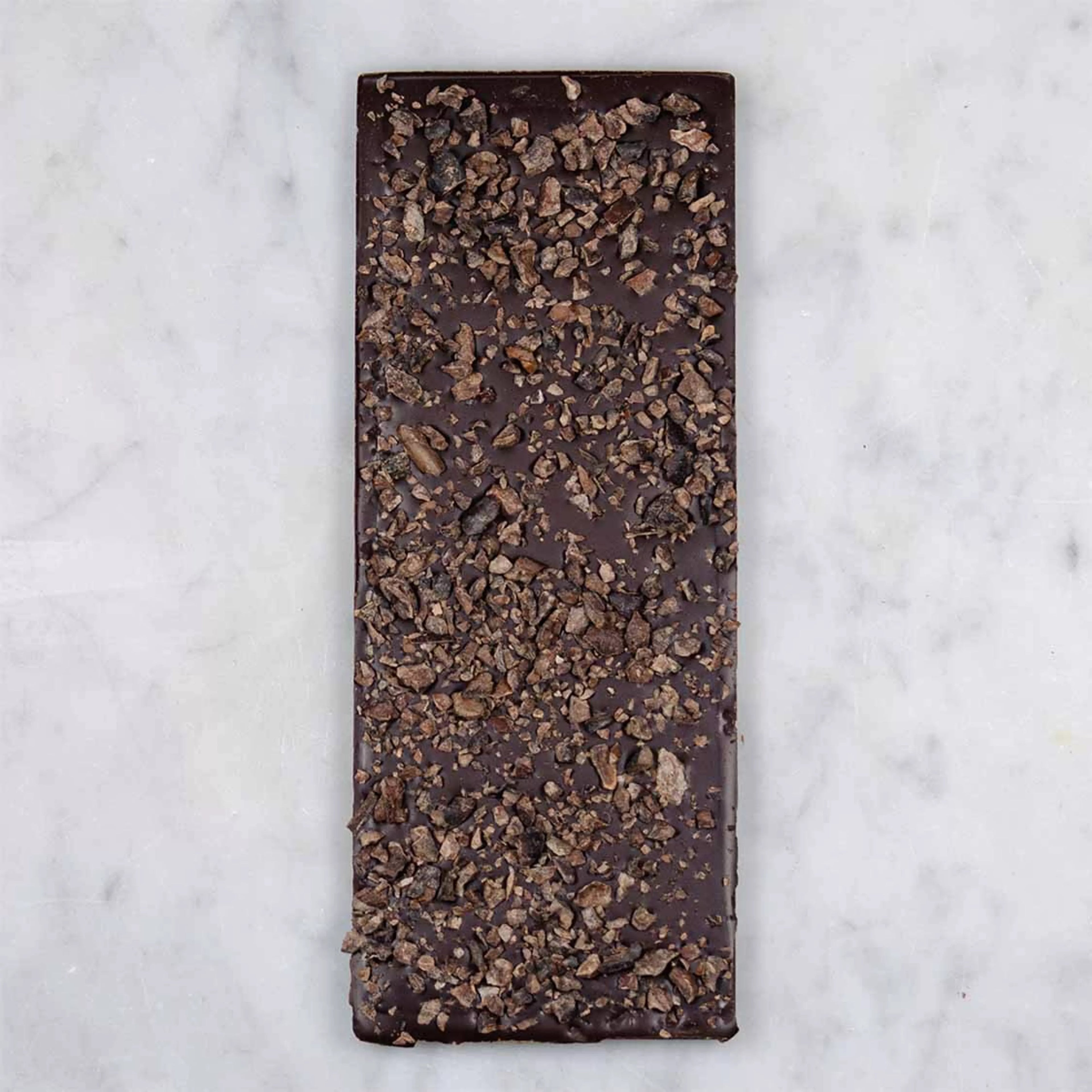 Tablette chocolat noir grué au rhum - bean to bar