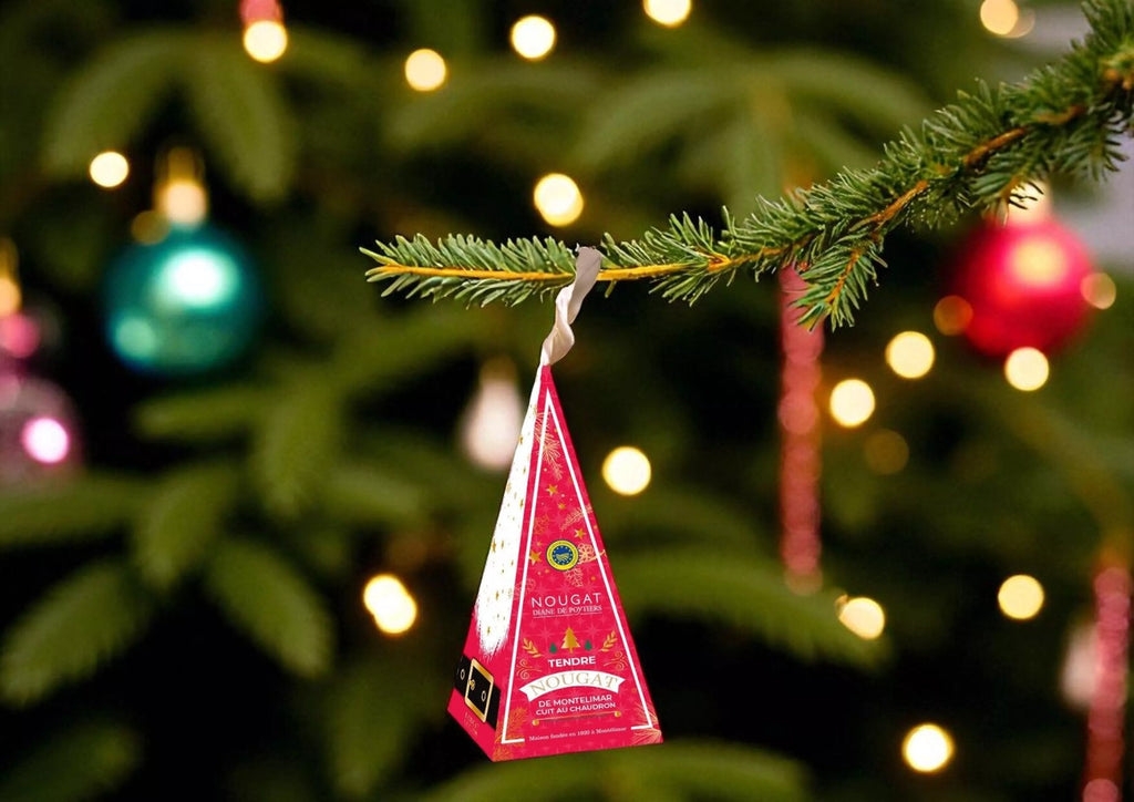 Nougat de Montélimar IGP tendre sapin de Noël
