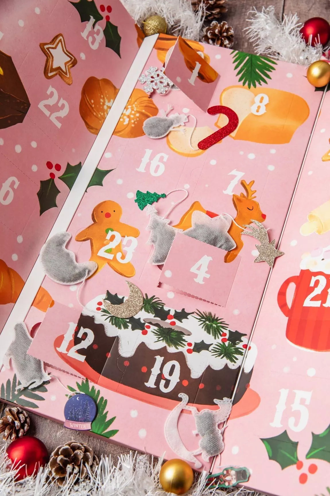 Calendrier de l’avent thé bio – La Petite Boulangerie