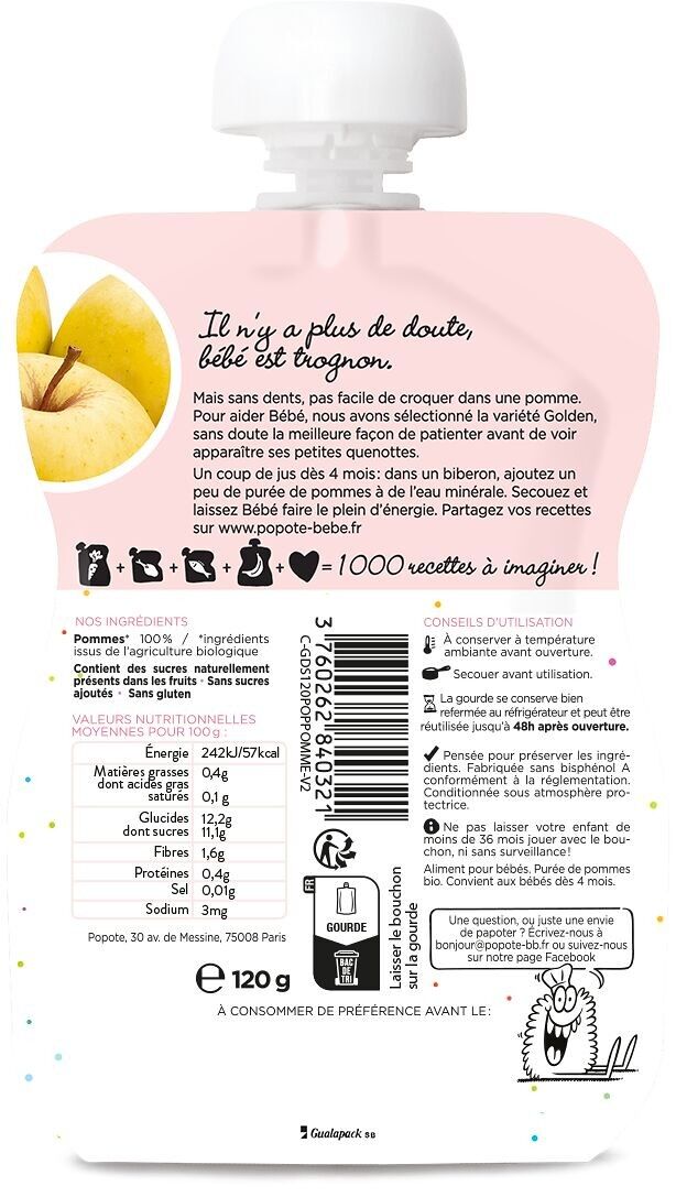 De biologische appel 