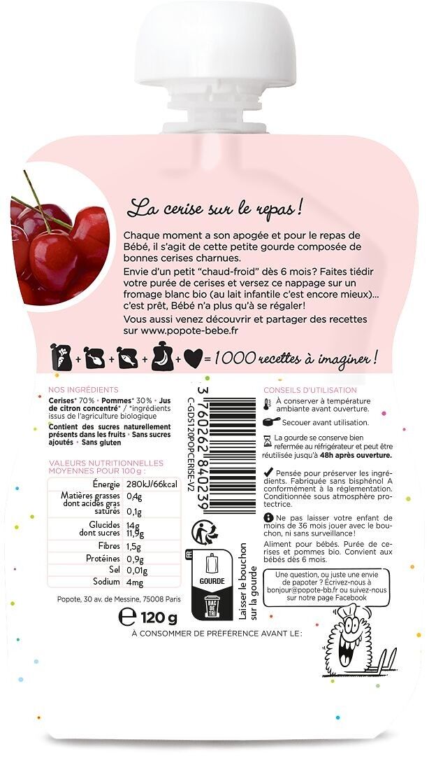 Les cerises bio