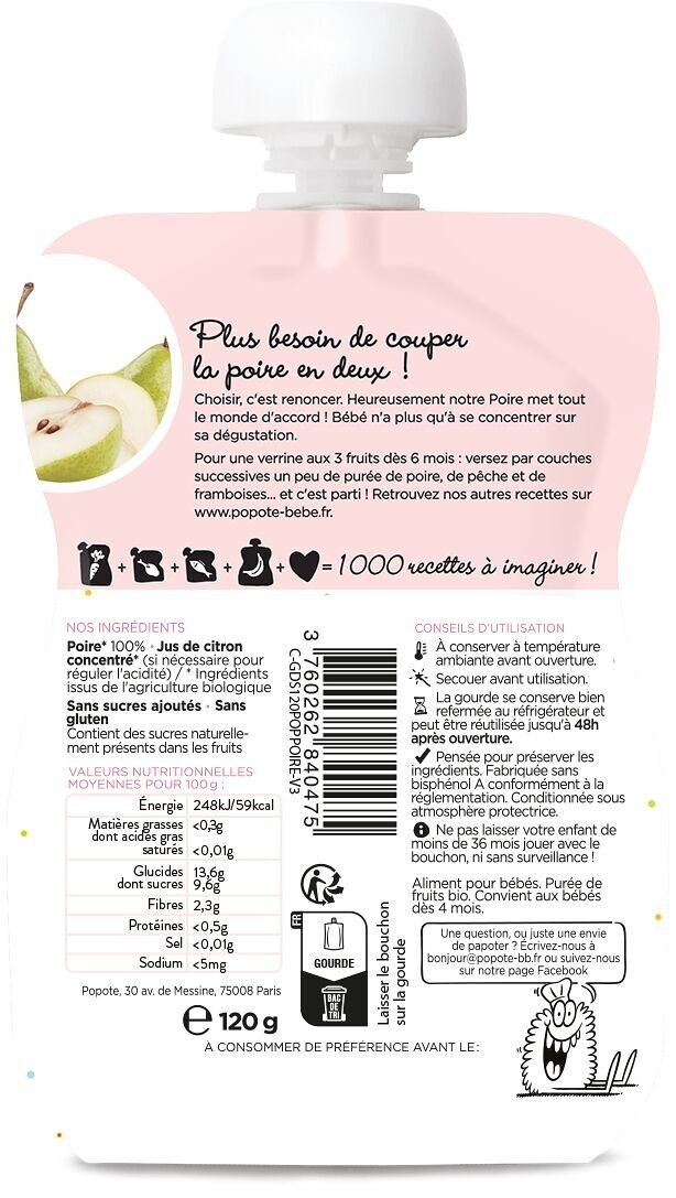 Organic pear 