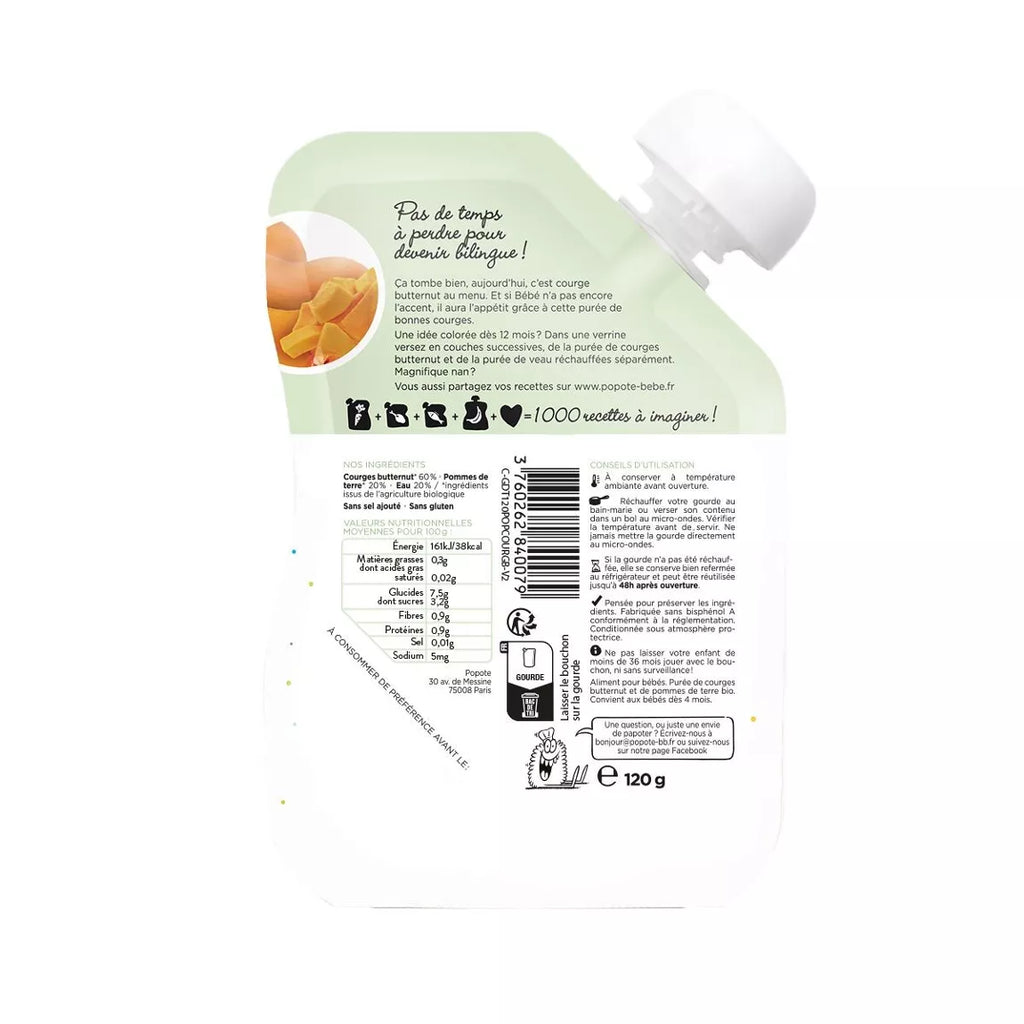 La courge butternut bio
