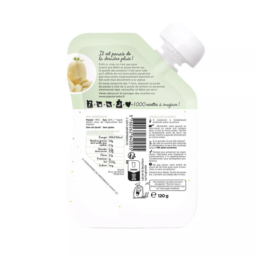 Organic parsnips 