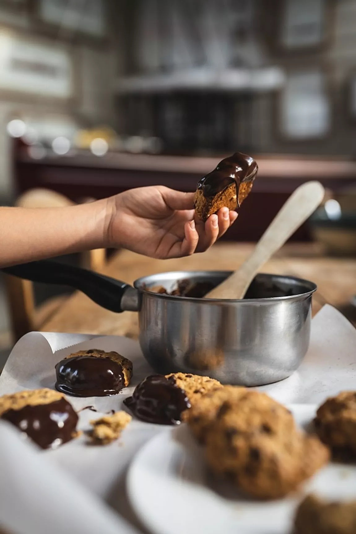 Préparation pour Cookies 2 chocolats et flocons d'avoine