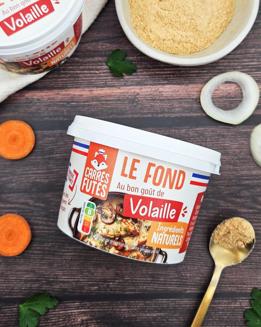 Le fond au bon goût de volaille