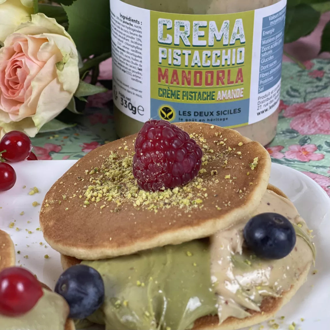 Crème de pistache et amande