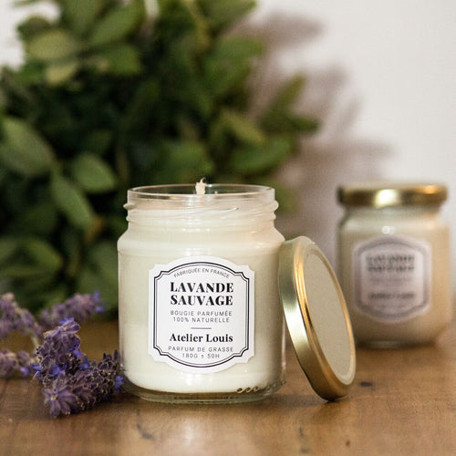 Bougie parfumée lavande sauvage