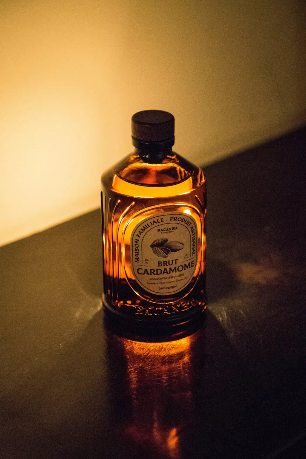 Sirop brut de cardamome bio