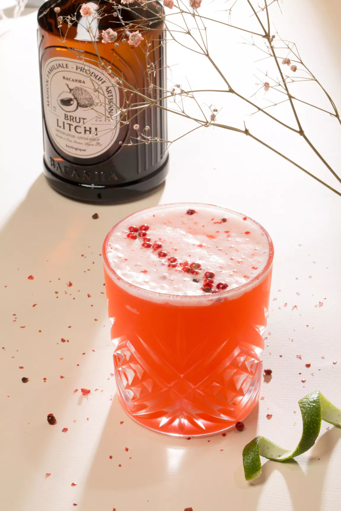 Sirop brut de litchi bio