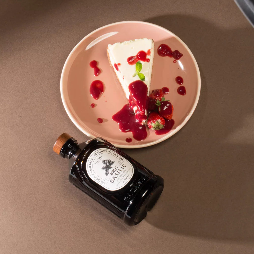 Sirop brut de basilic bio