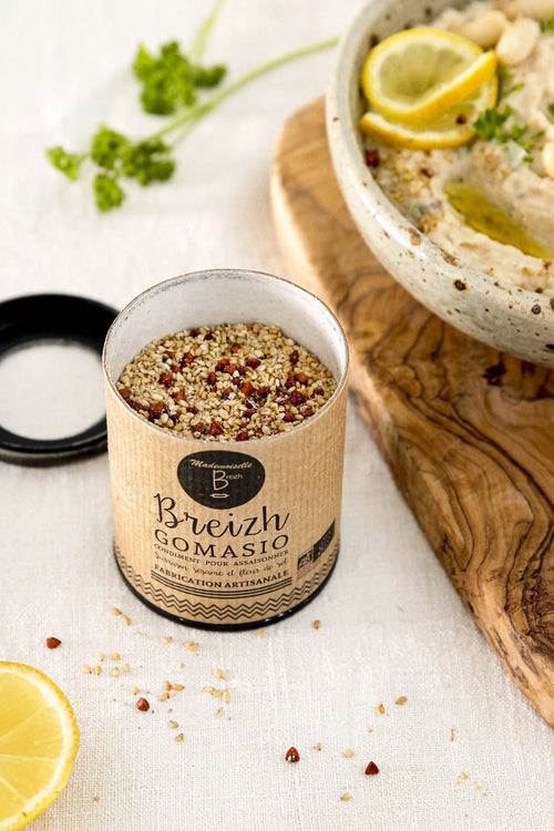 Breizh gomasio - sésame, sarrasin, fleur de sel