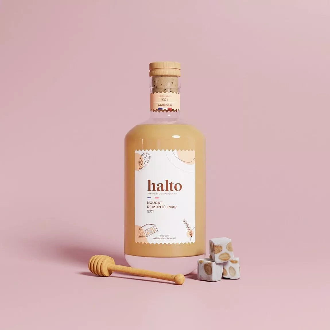 N°1 - Rhum arrangé au nougat de Montélimar