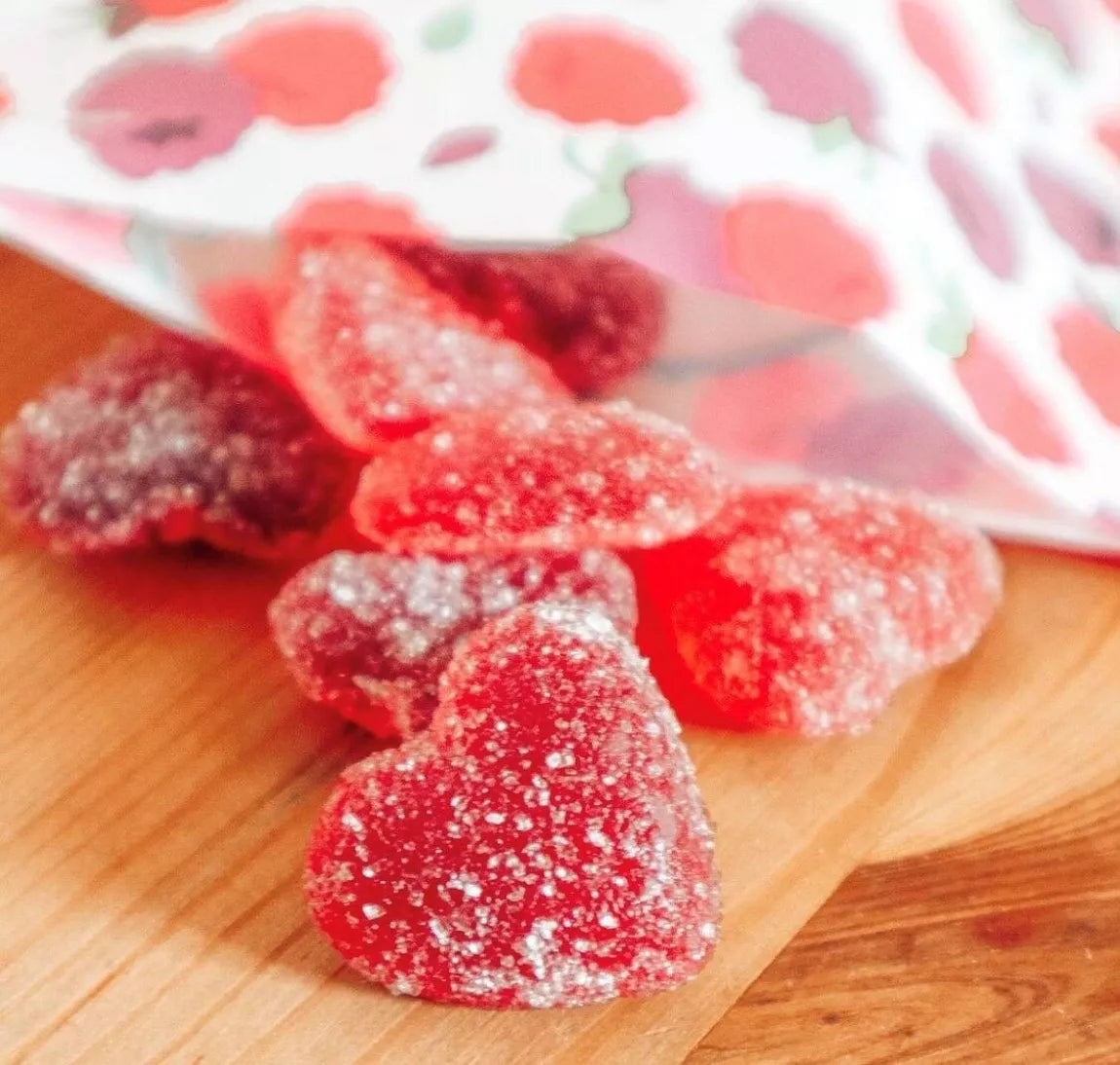 Les bonbons cœur bio