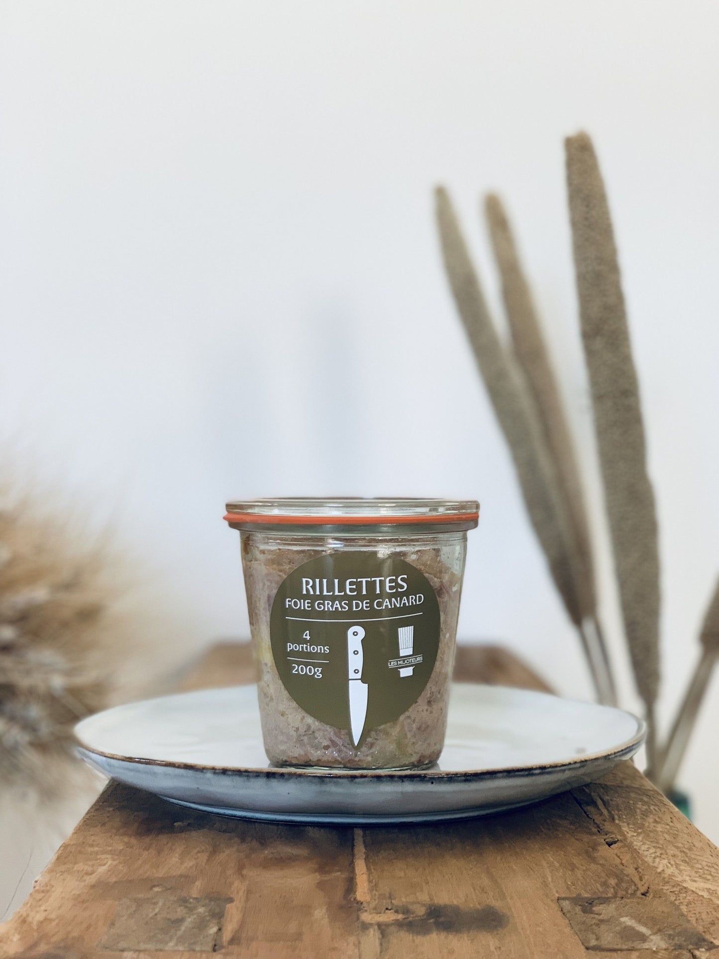 Rillettes de foie gras de canard