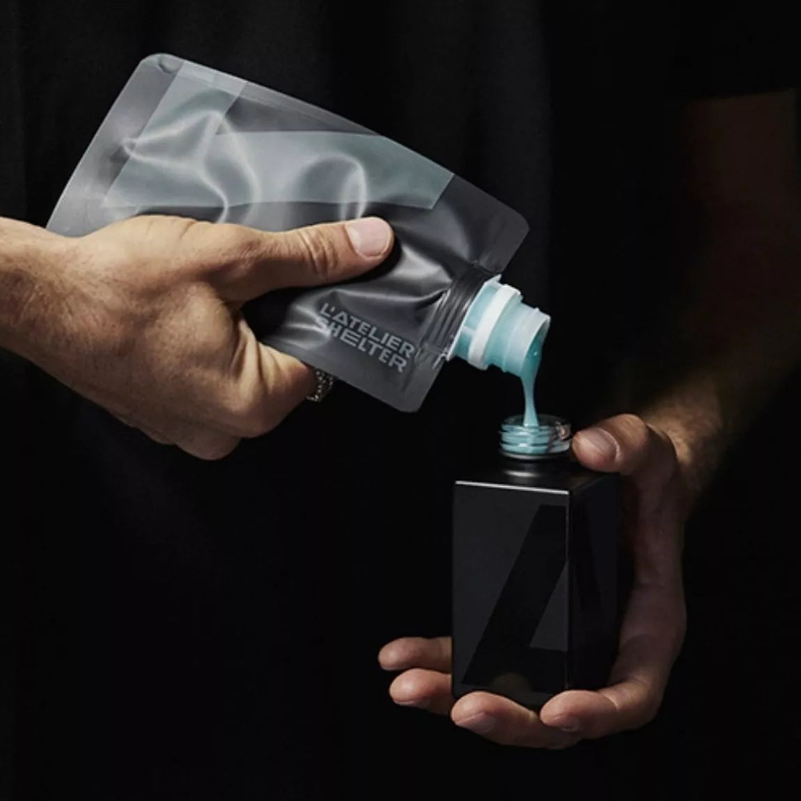 Éco-recharge gel hydratant visage et barbe courte
