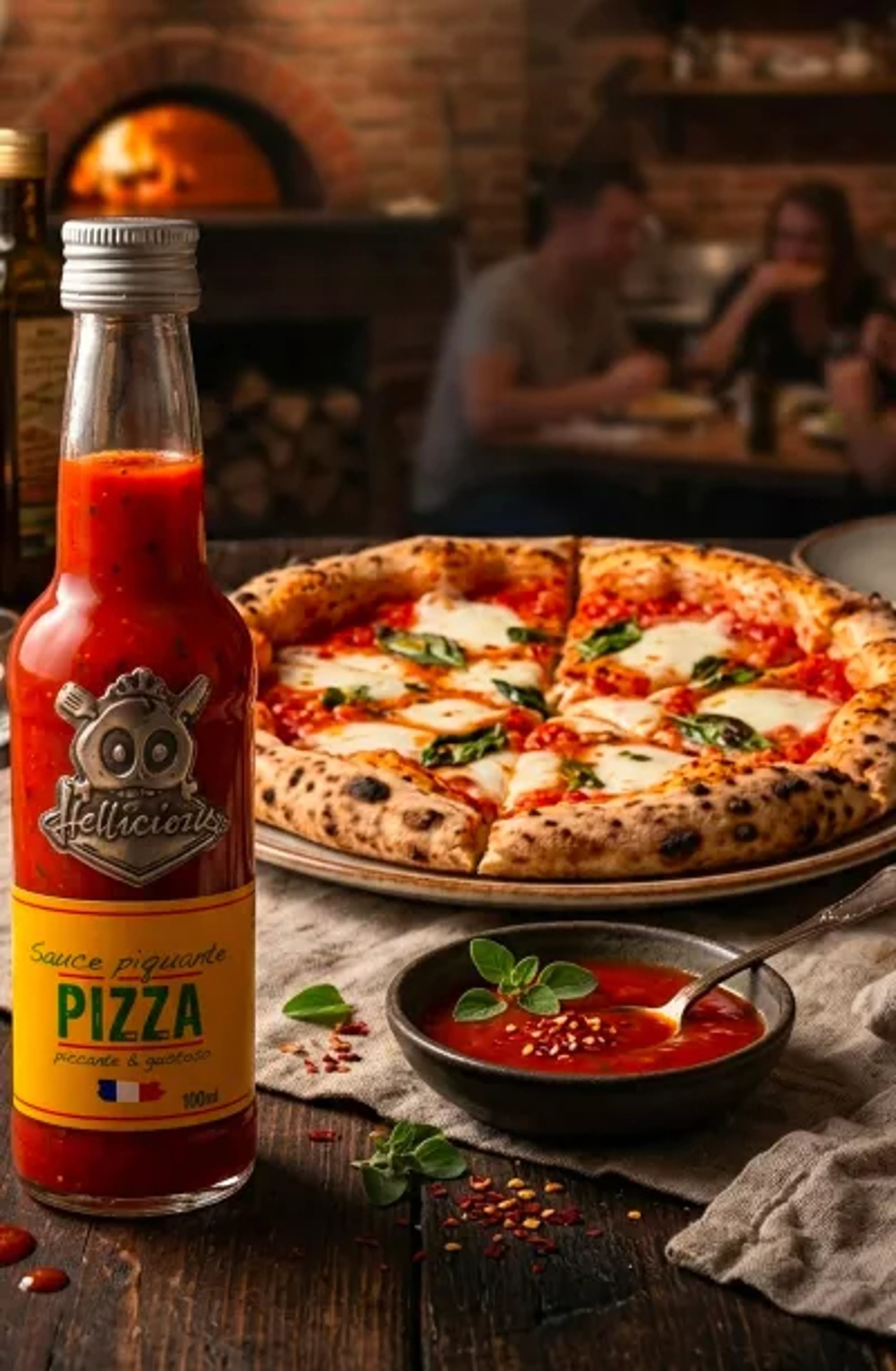 Pittige pizzasaus
