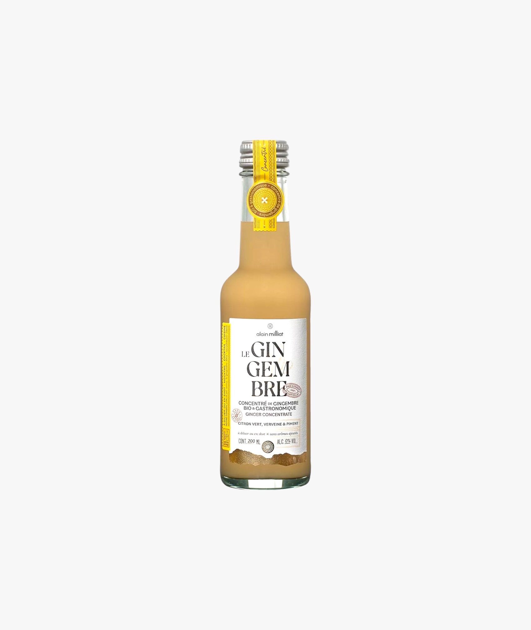 Concentré de gingembre bio