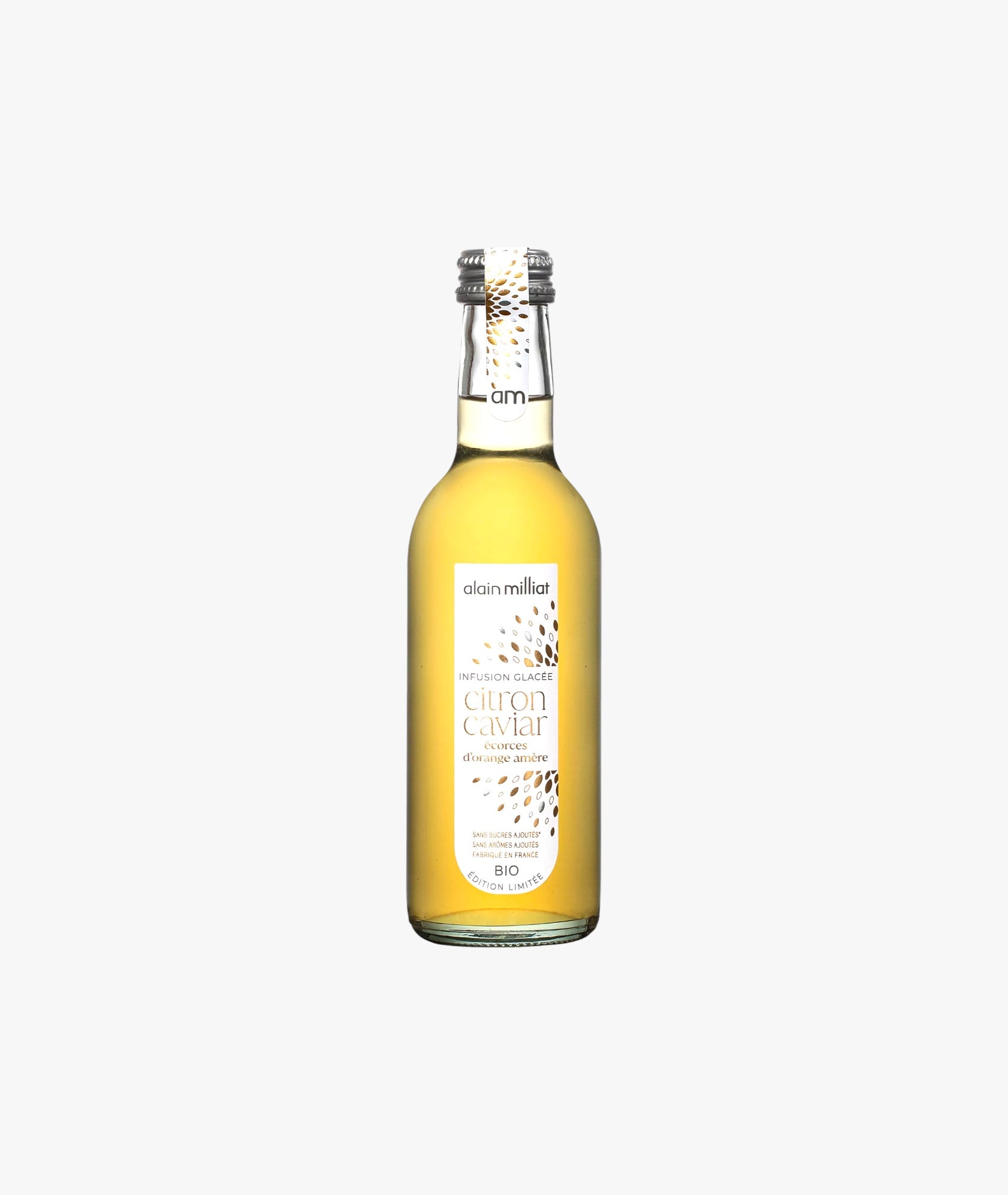 Infusion glacée citron caviar