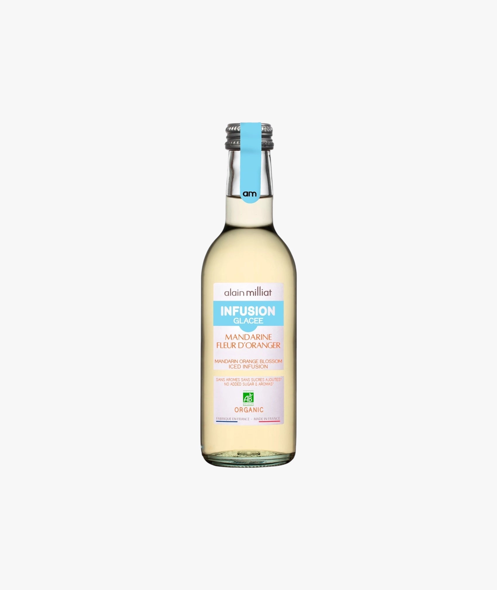 Infusion glacee bio mandarine fleur d'oranger