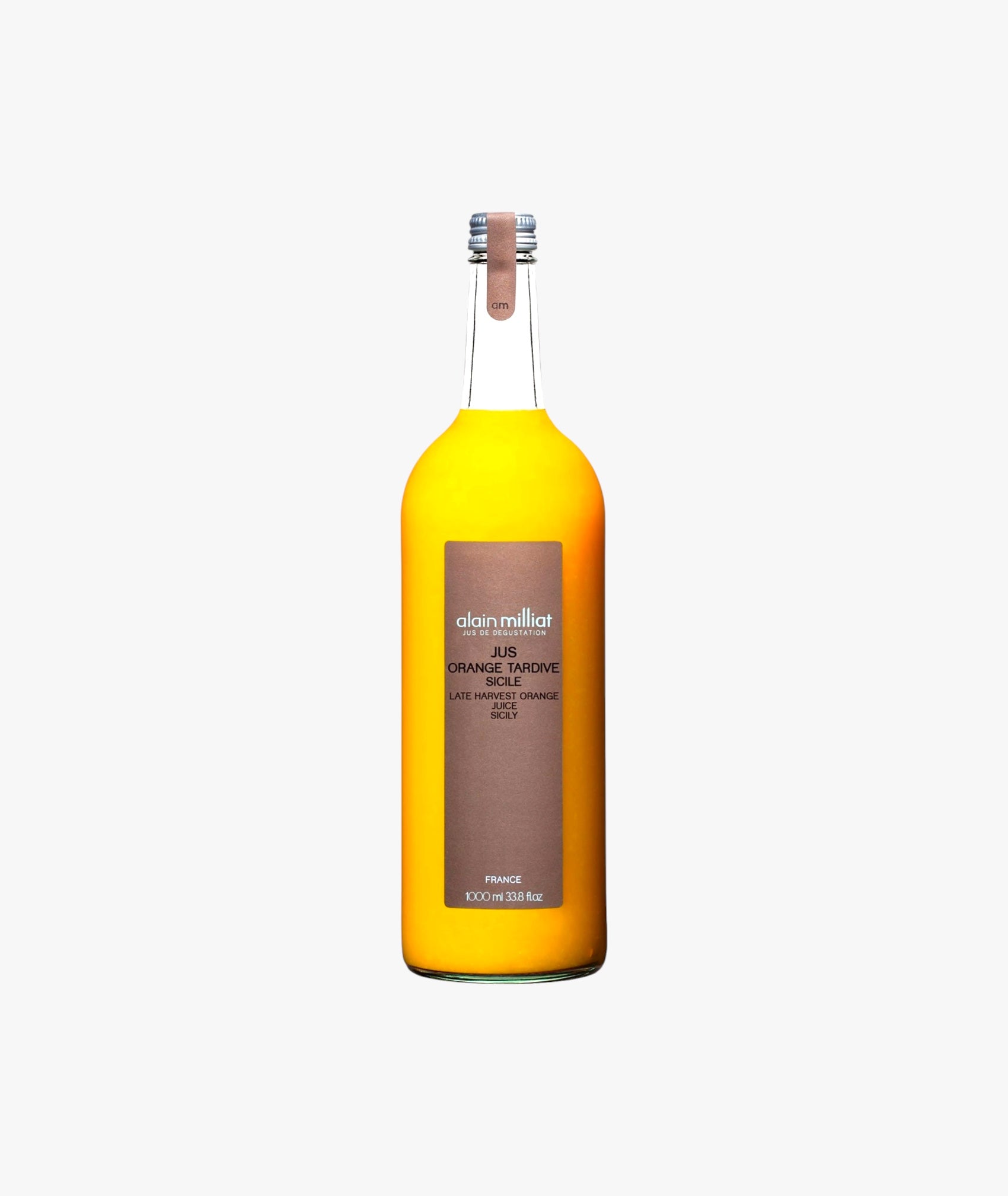 Jus d'orange tardive de Sicile