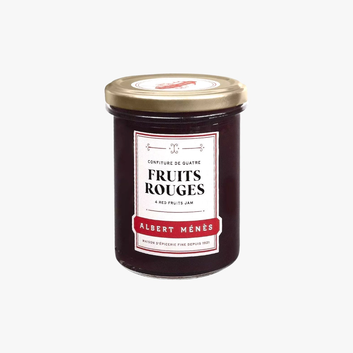 Confiture de quatre fruits rouges