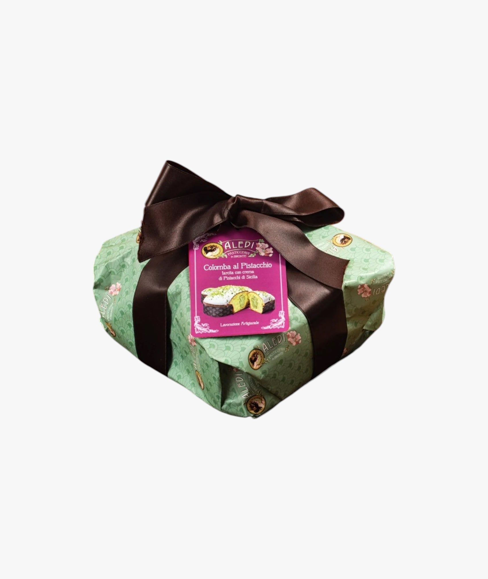 Colombe de Pâques à la pistache de Sicile