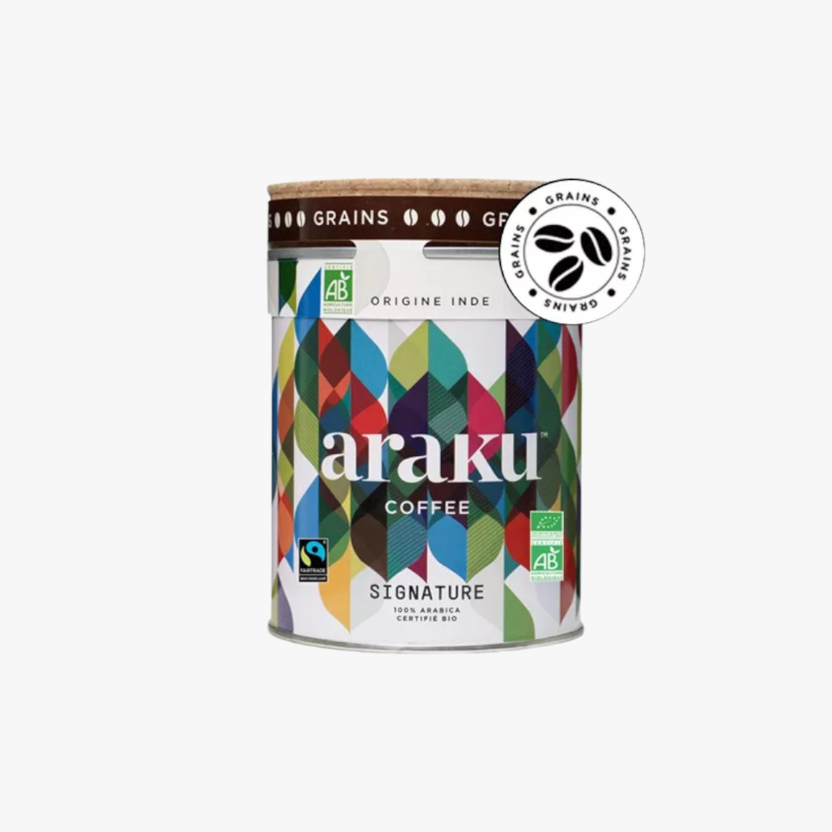 Signature organic coffee bean box