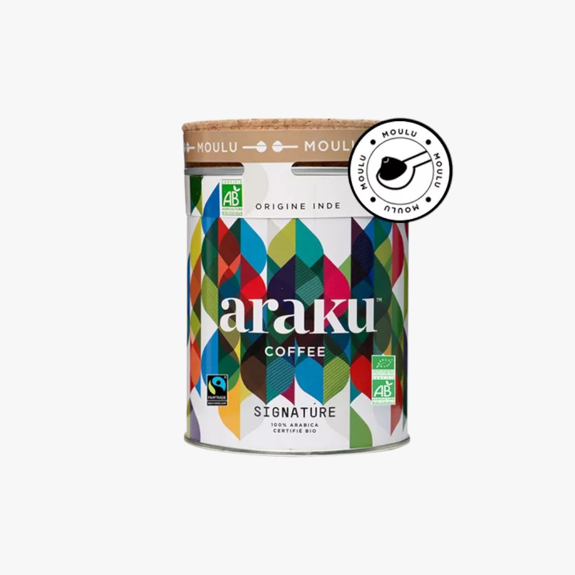 Signature organic ground coffee box