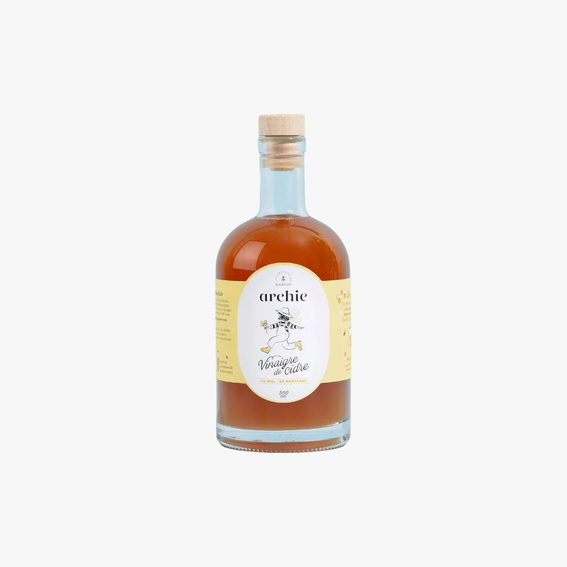 Vinaigre de cidre et miel de montagne bio