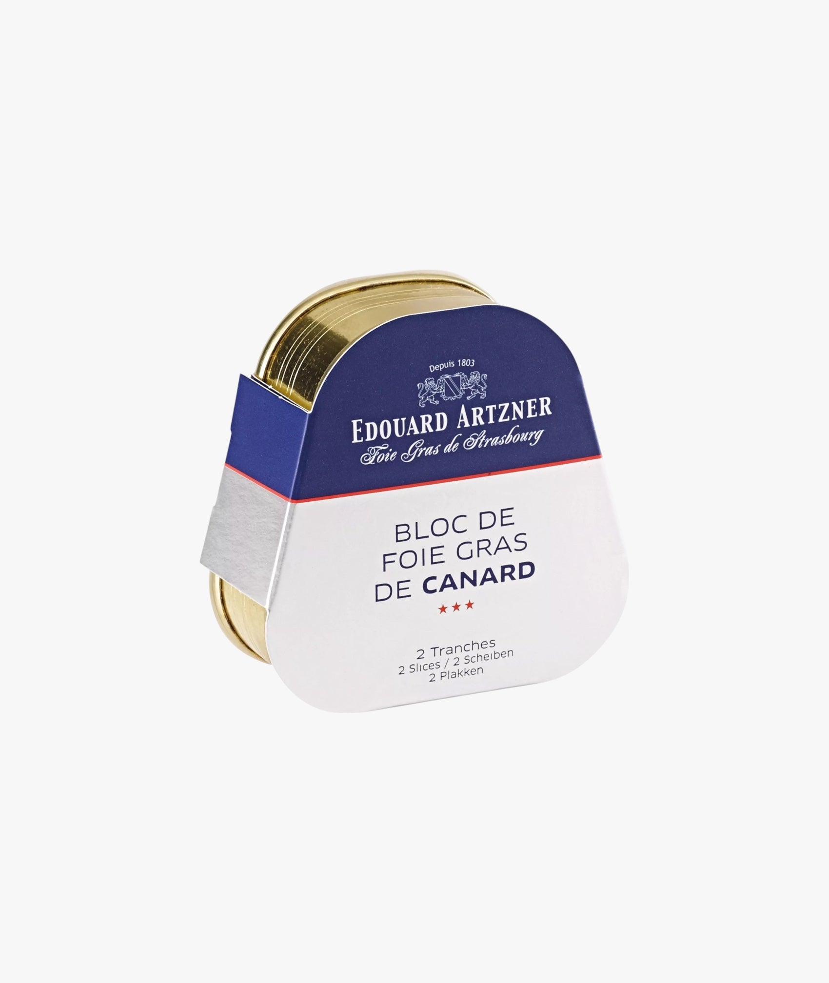 Bloc de Foie Gras de Canard - 2 tranches