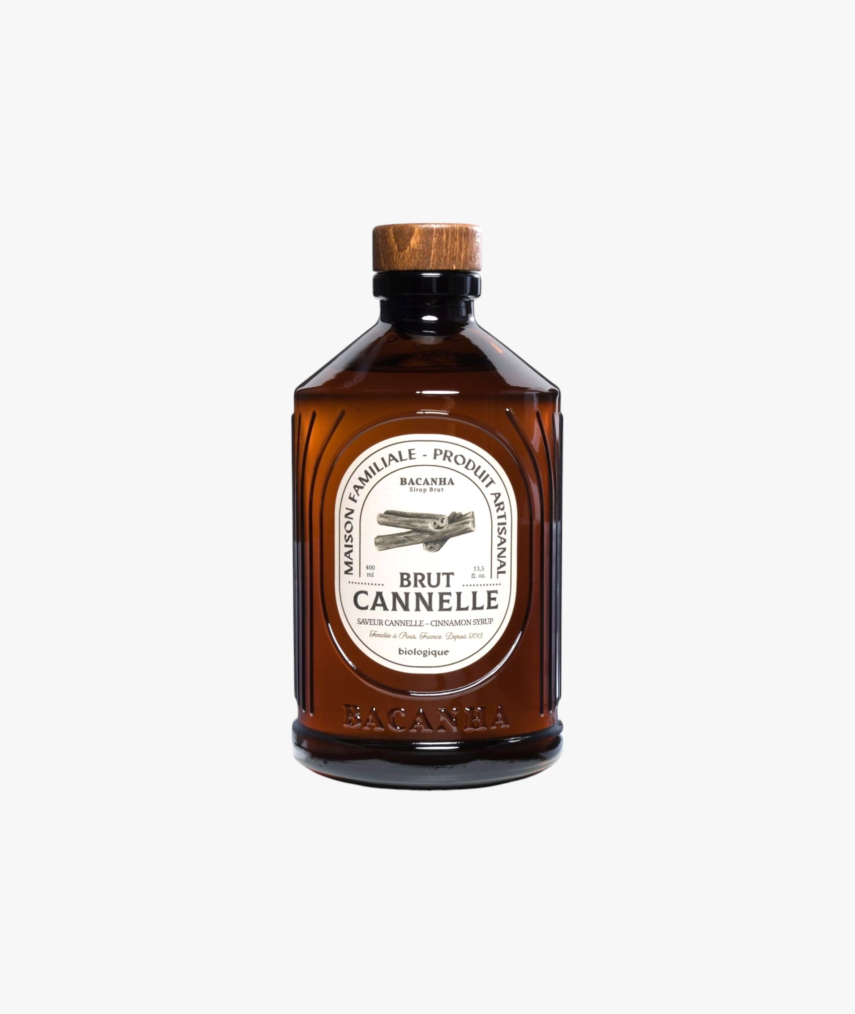 Sirop brut de cannelle bio