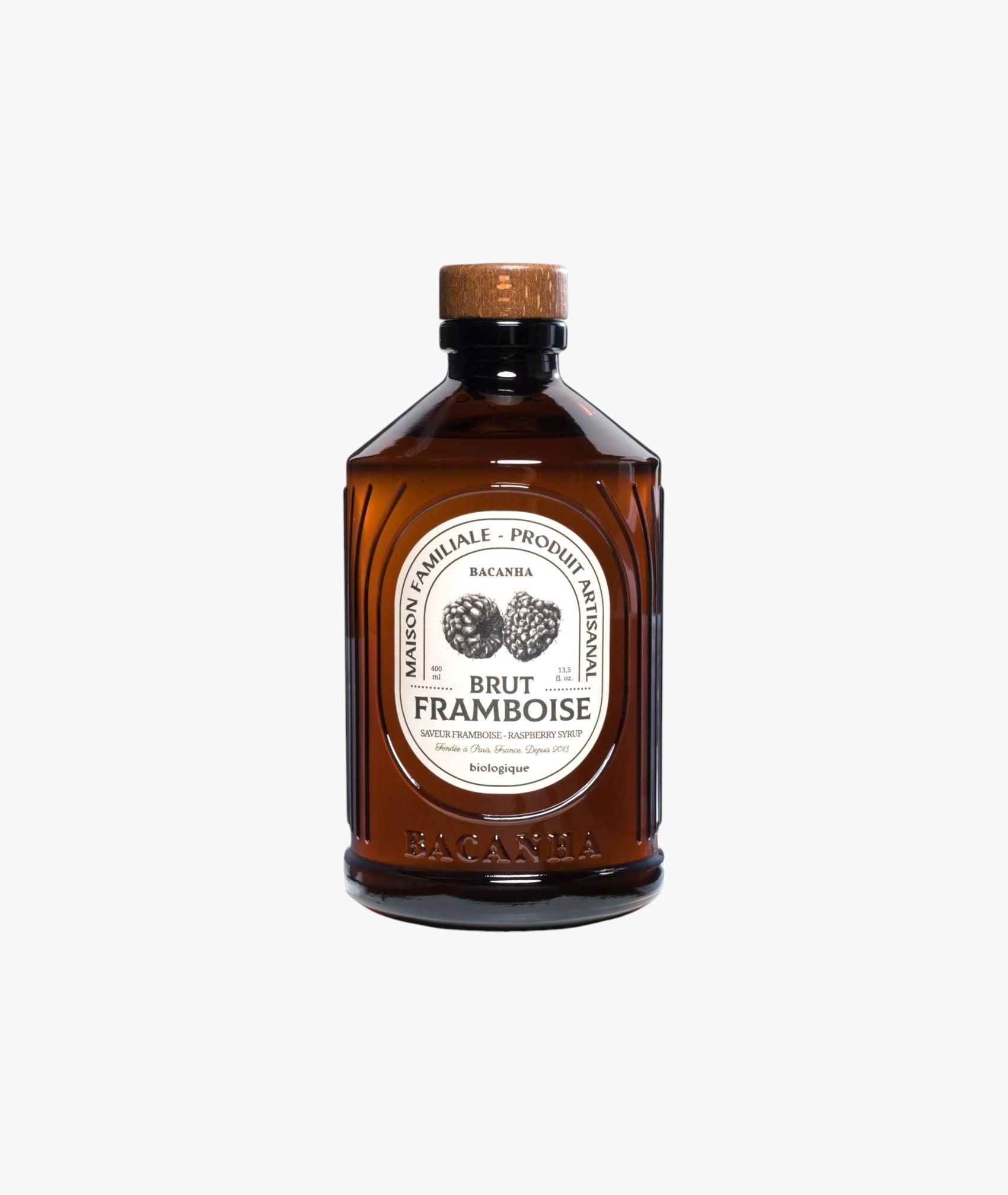 Sirop brut de framboise bio