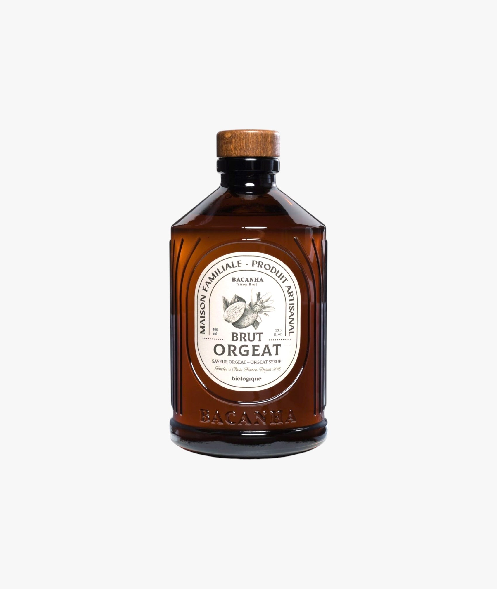 Sirop brut orgeat bio