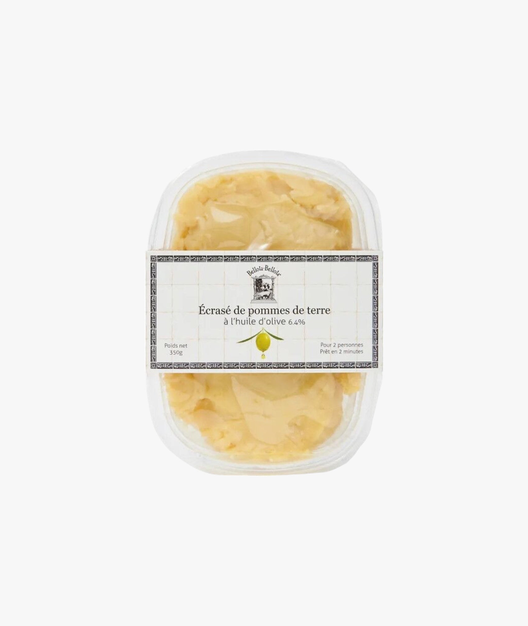 Ecrasé de pommes de terre à l'huile d'olive