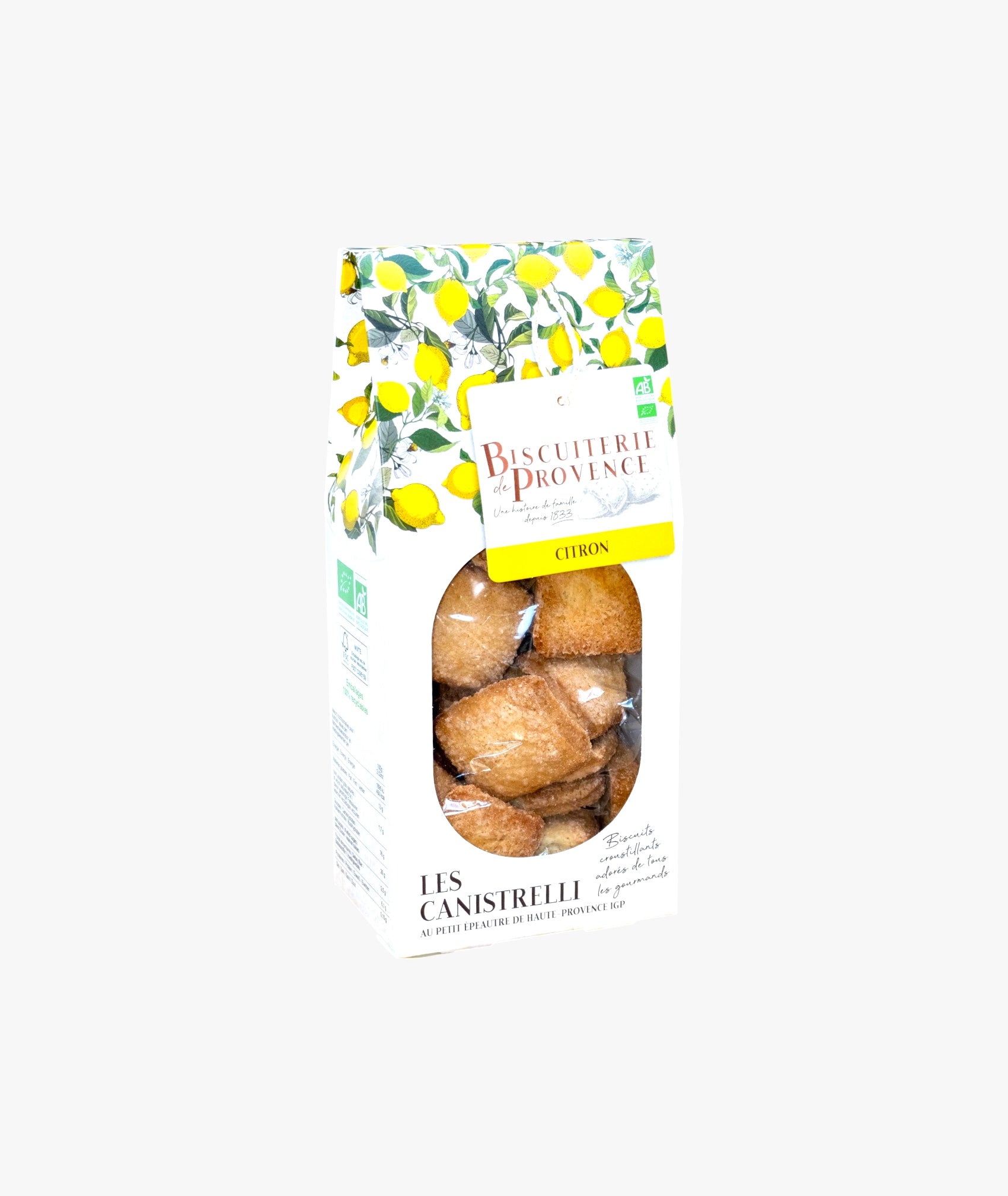 Canistrelli au citron