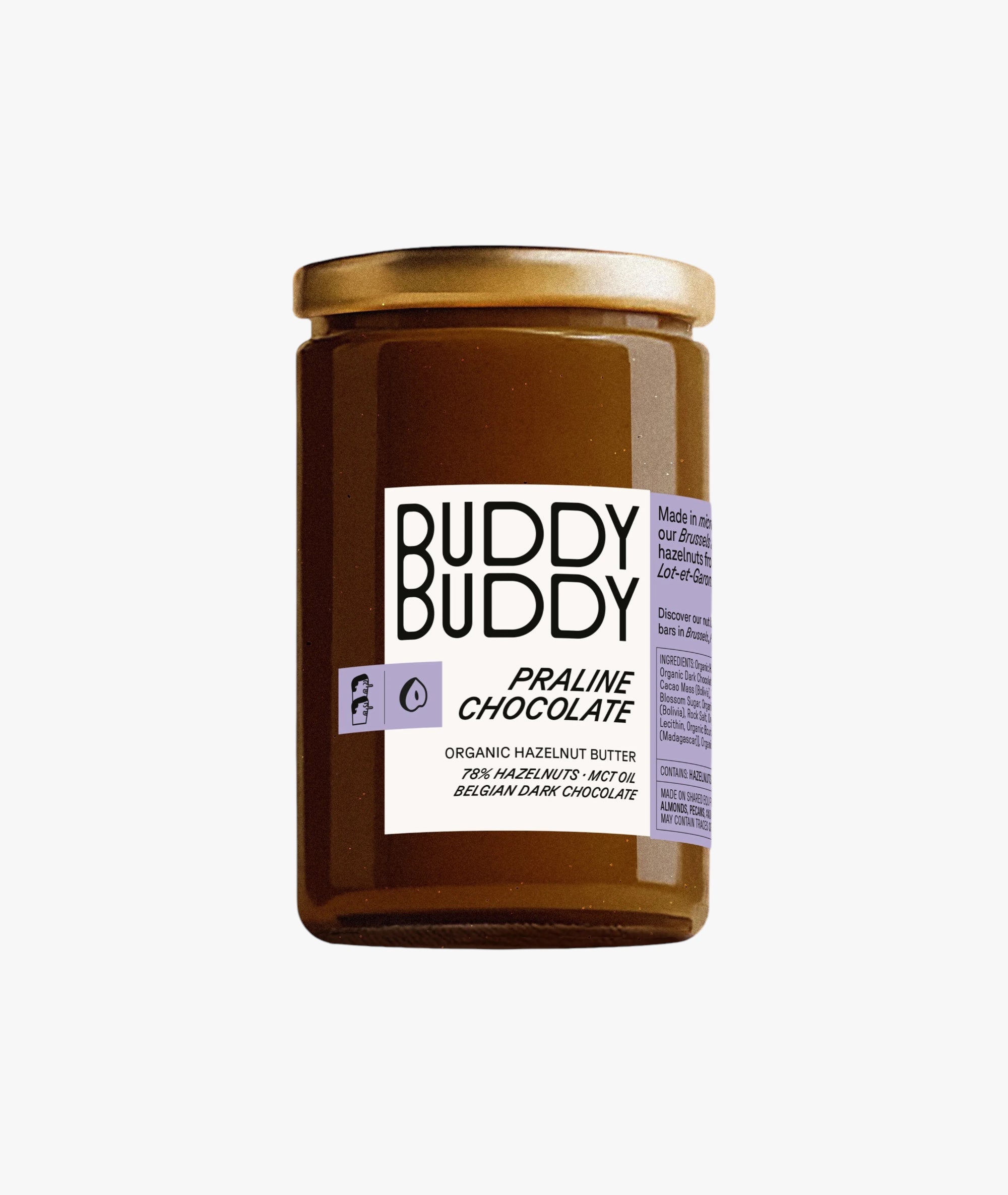 Beurre de noisette bio praliné chocolat