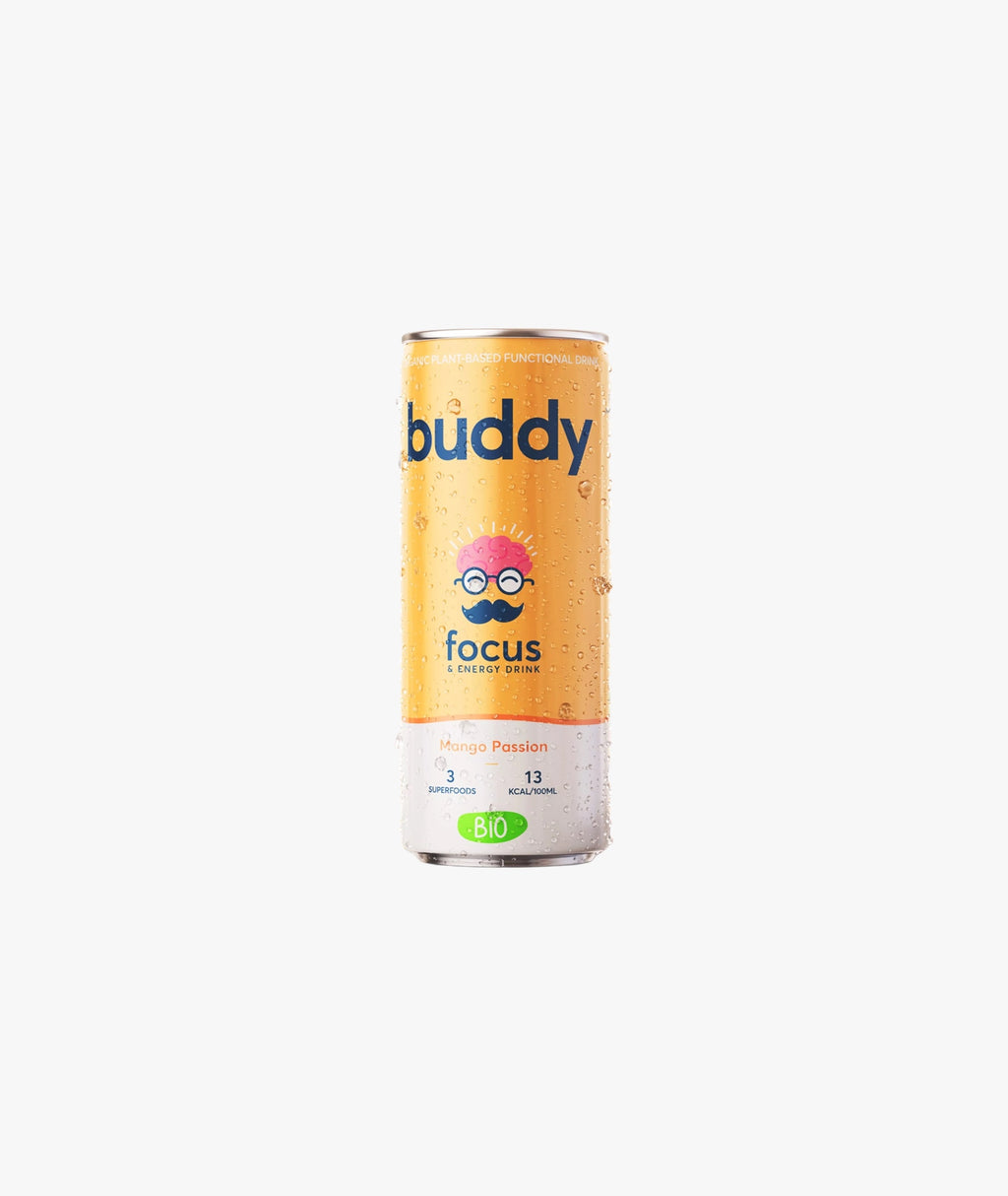 Organic Natural Energy Drink - Mango and Passion Fruit 