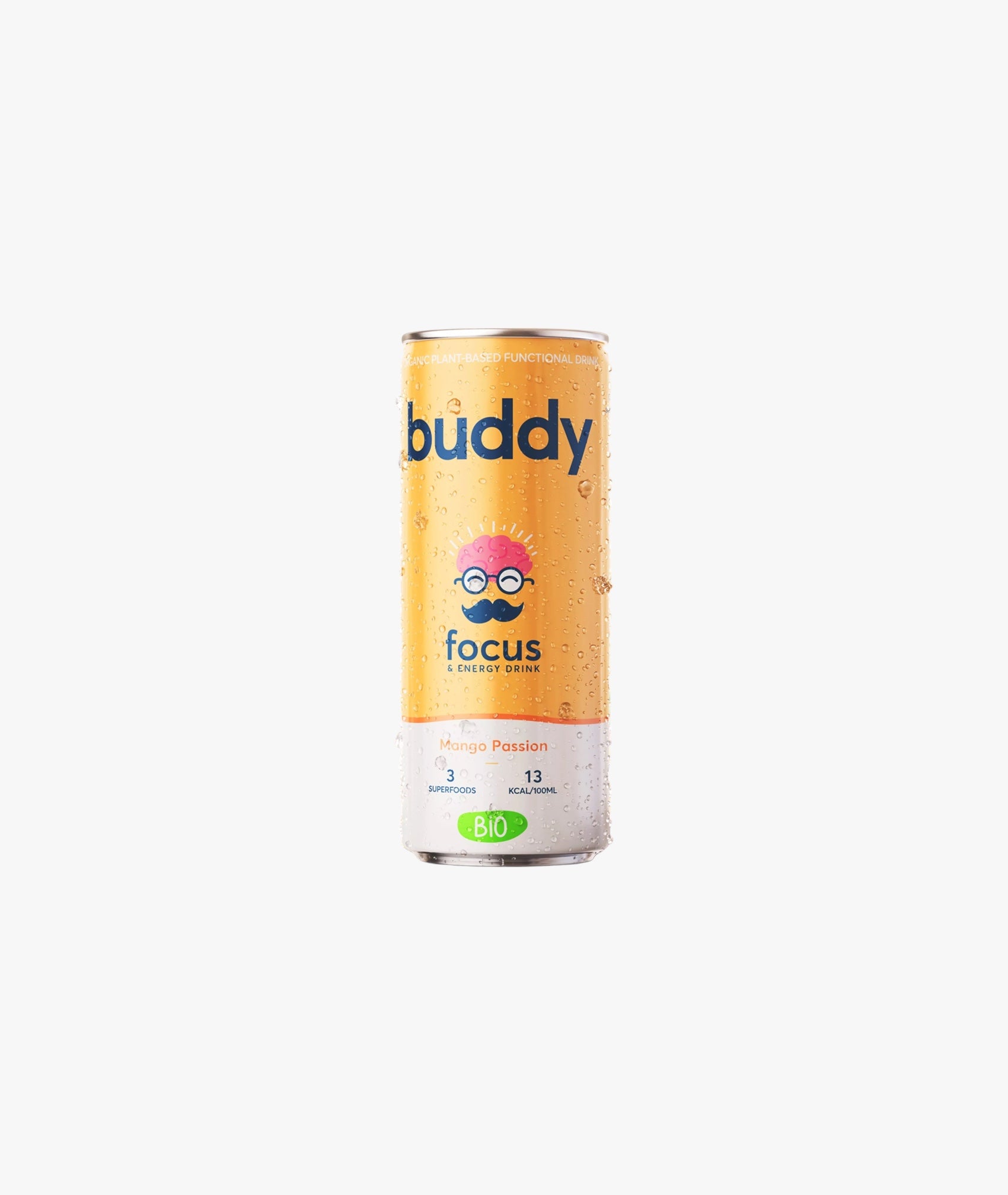 Organic Natural Energy Drink - Mango and Passion Fruit 