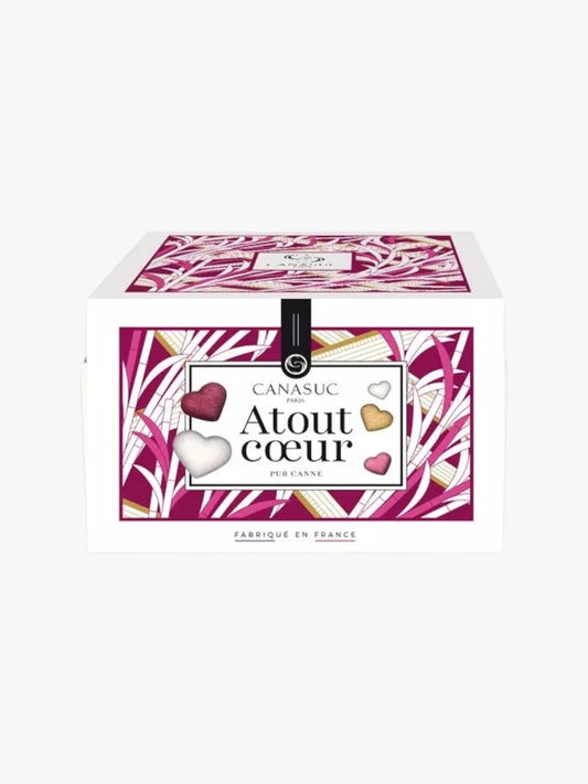 Coffret de sucres "atout cœur"