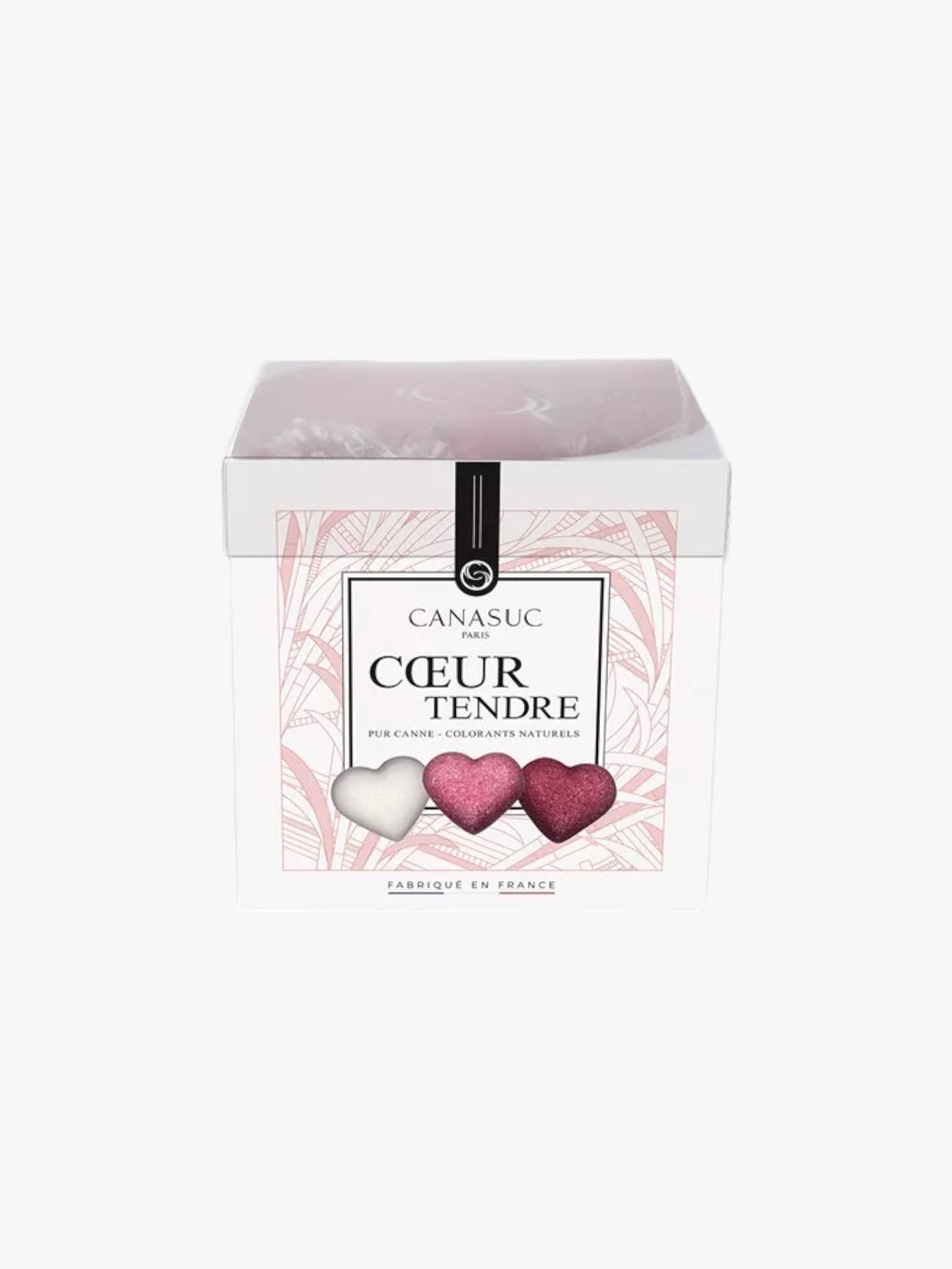 Coffret de sucres "cœur tendre"