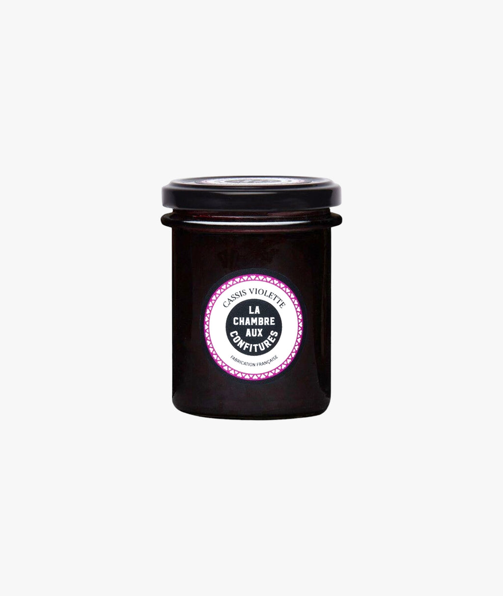 Purple blackcurrant jam
