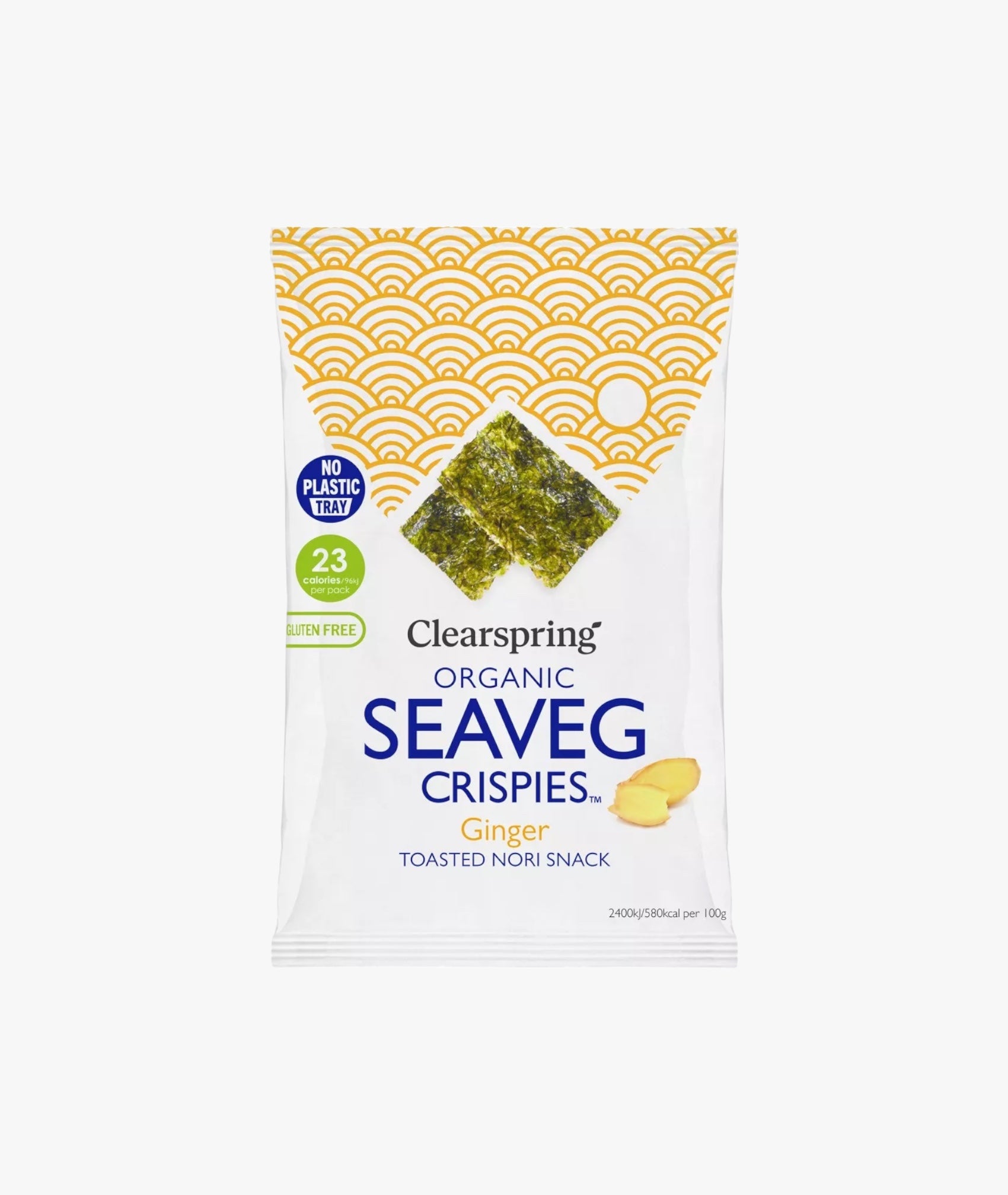 Chips de nori au gingembre