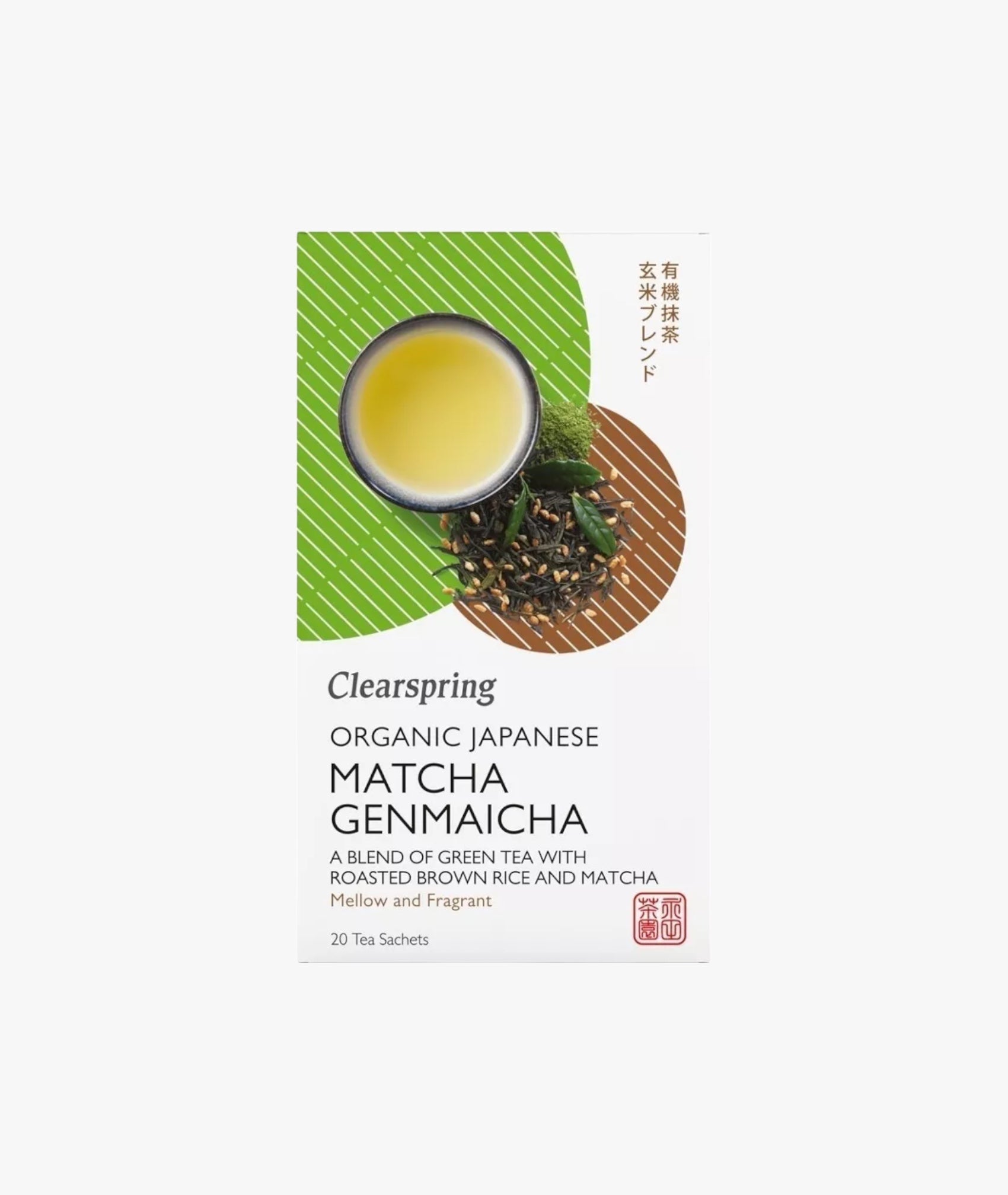 Thé matcha et genmaicha - 20 sachets à infuser