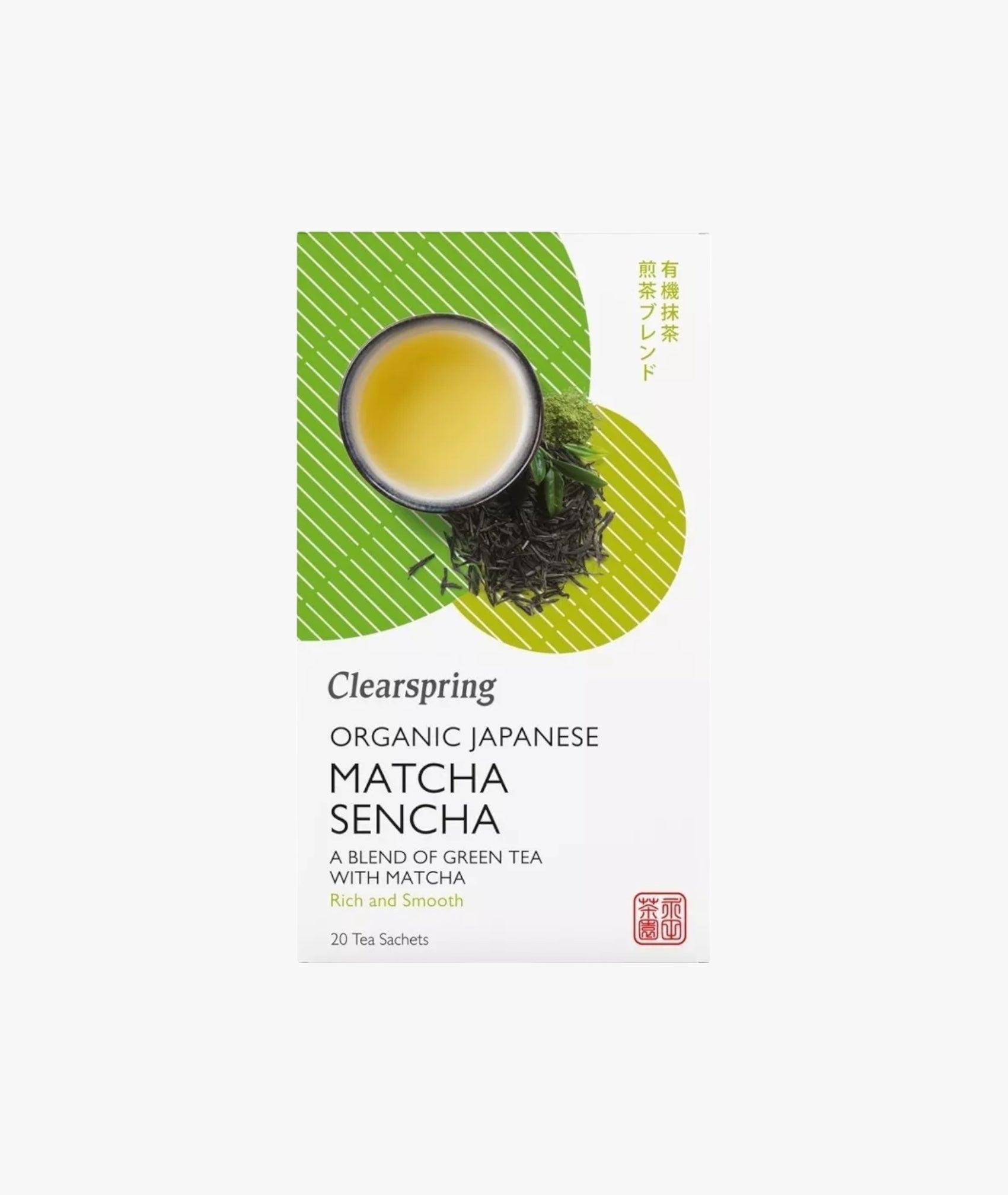 Thé sencha et matcha - 20 sachets à infuser