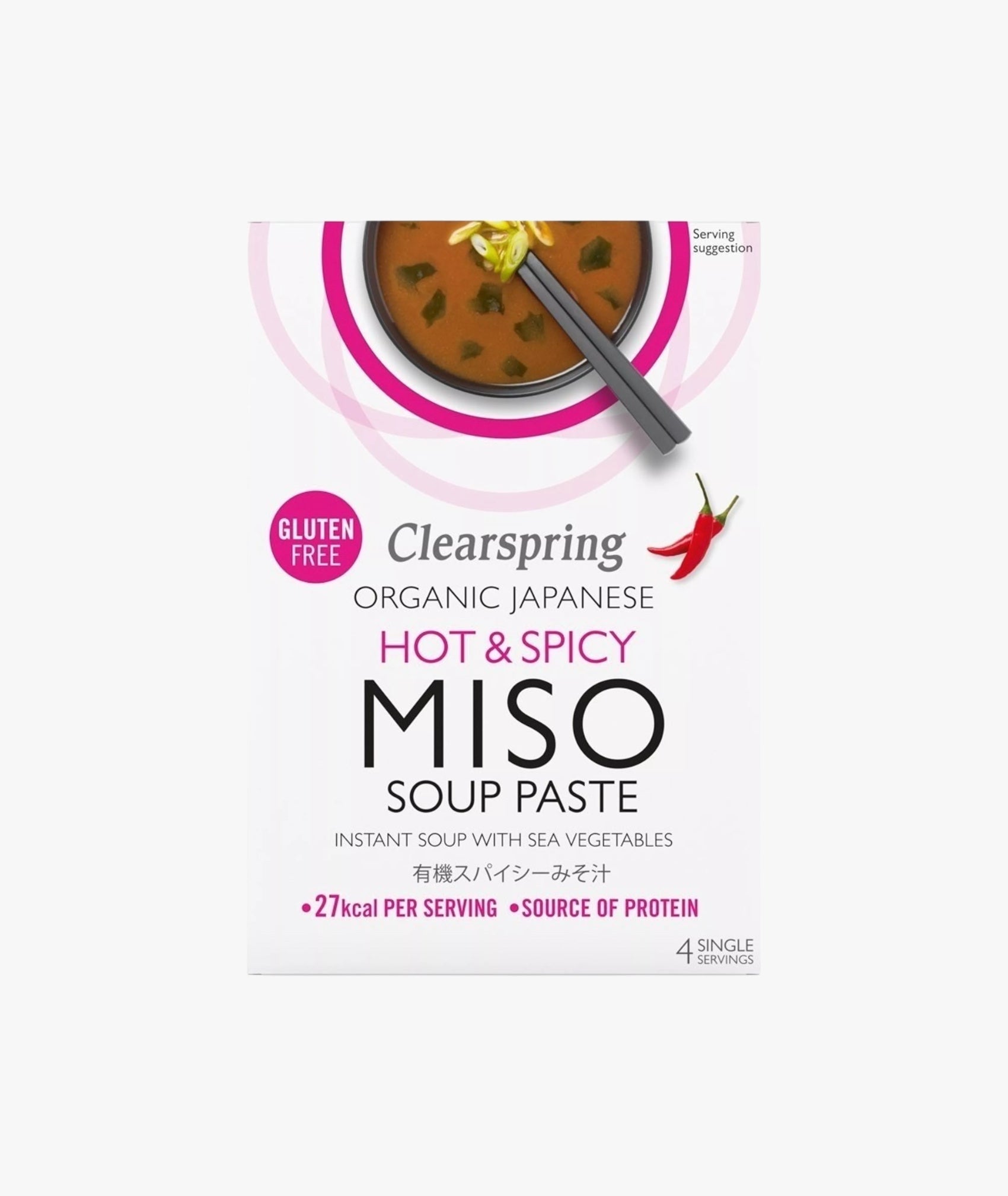 Soupe miso pimentée