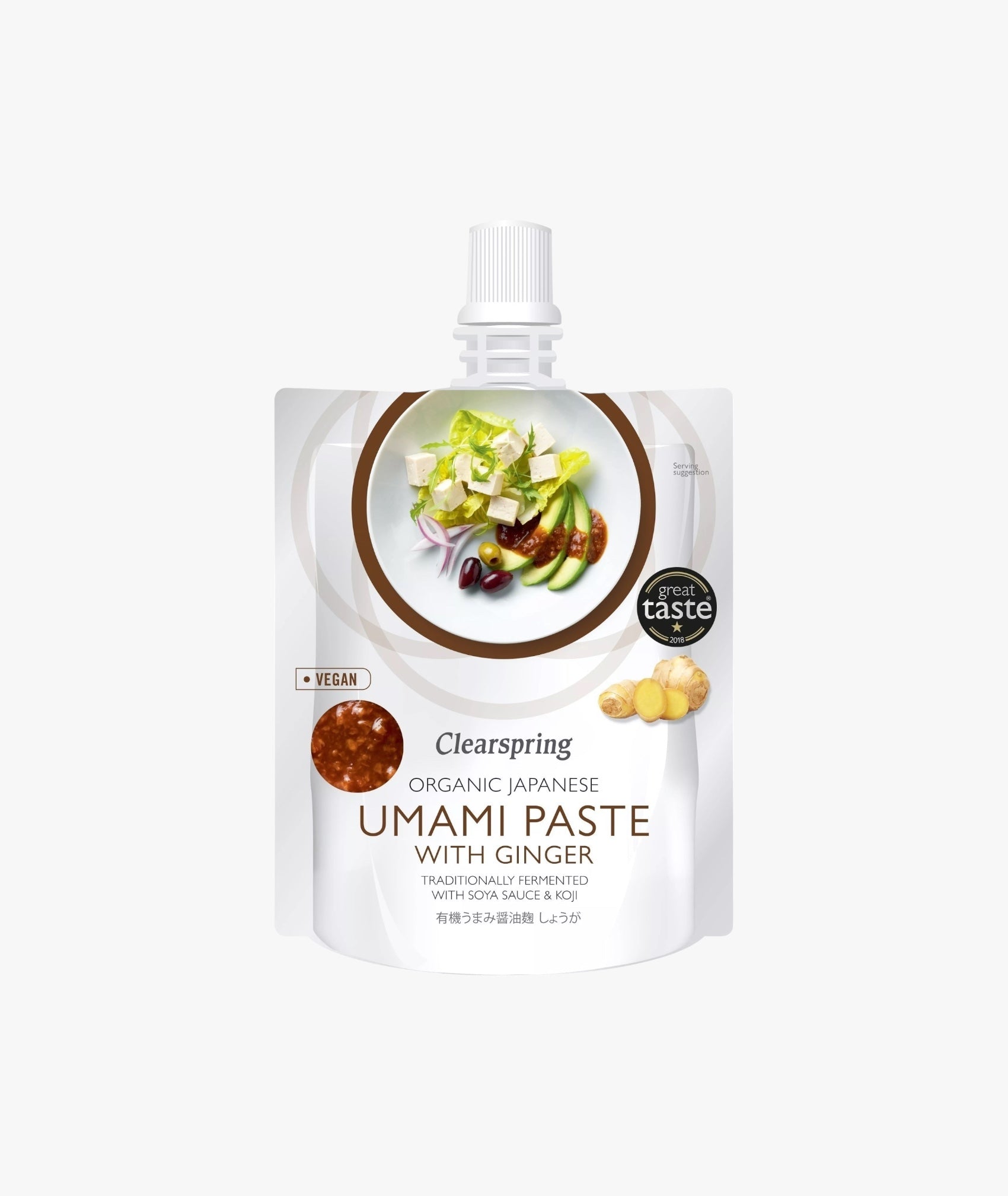 Condiment umami bio au gingembre